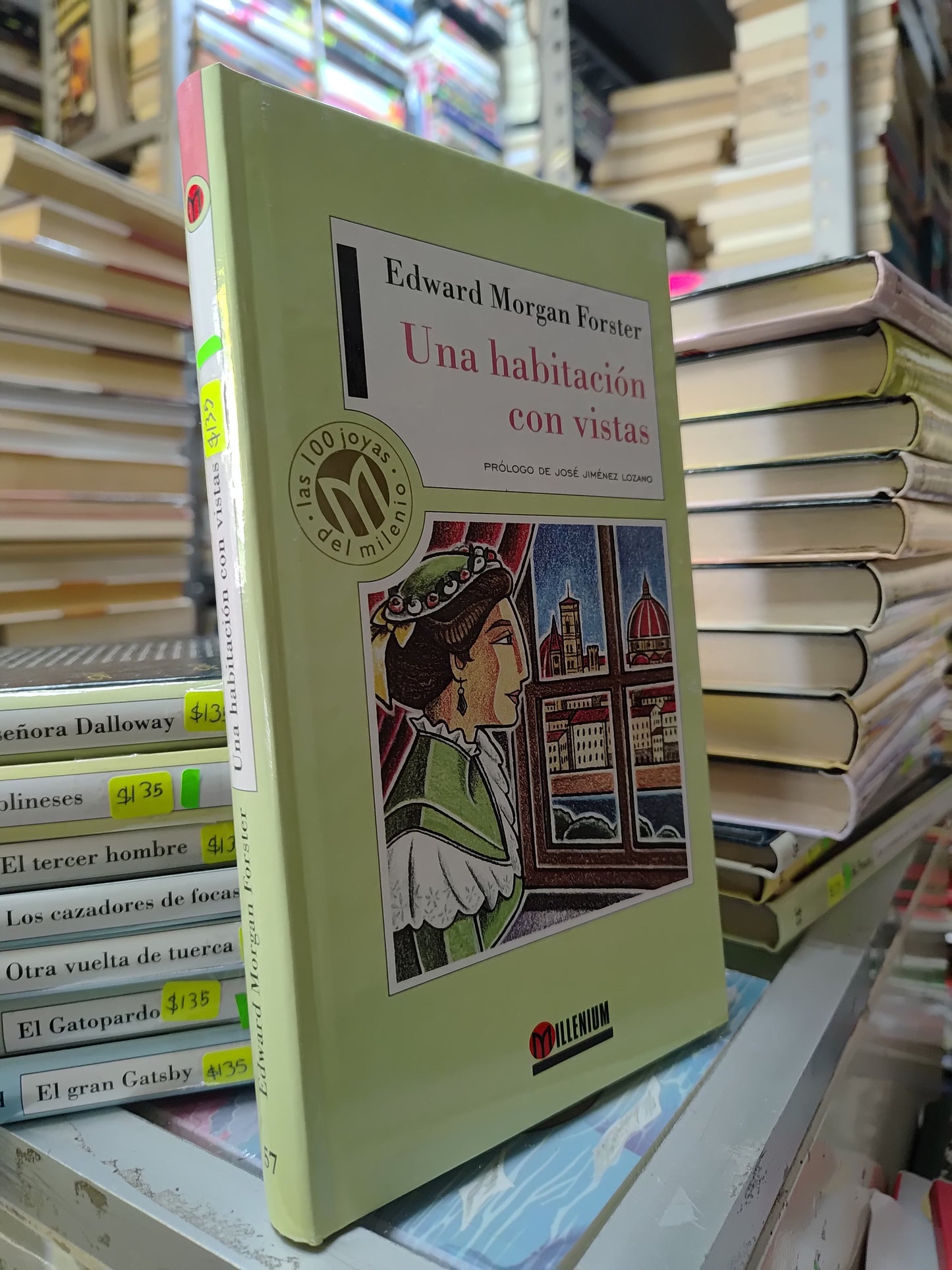 UNA HABITACION CON VISTAS POR EDWARD MORGAN FORSTER USADO USADO NOVELAS JUAREZ 515