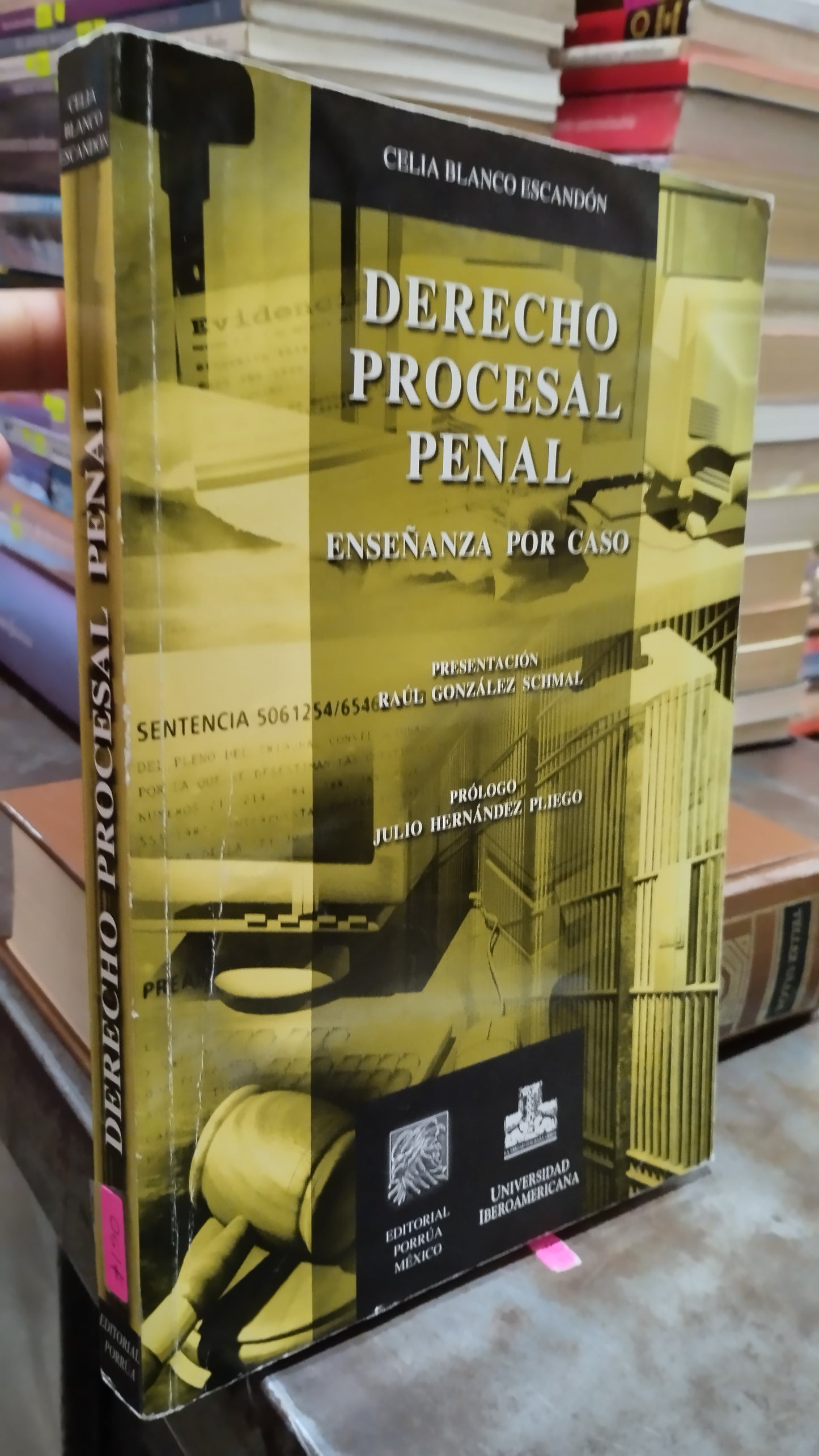 DERECHO PROCESAL PENAL POR CELIA BLANCO ESCANDON LIBRO USADO DERECHO ALDAMA