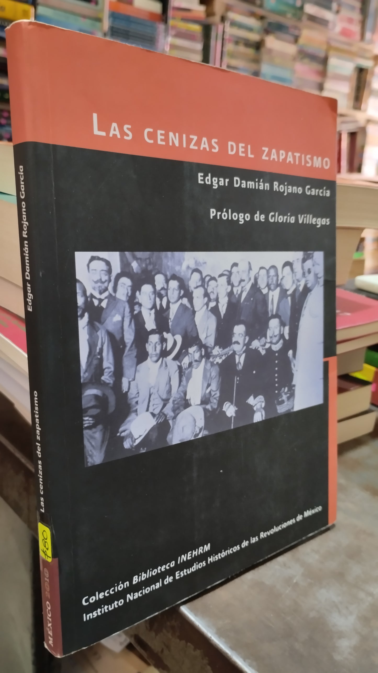 LAS CENIZAS DEL ZAPATISMO POR EDGAR DAMIAN ROJANO GARCIA LIBRO USADO HISTORIA ALDAMA