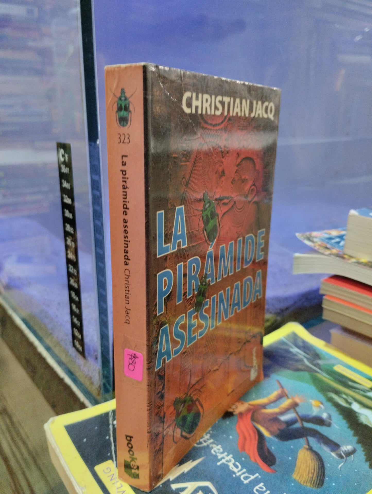 LA PIRAMIDE ASESINA POR CHRISTIAN JACQ USADO NOVELAS ALDAMA