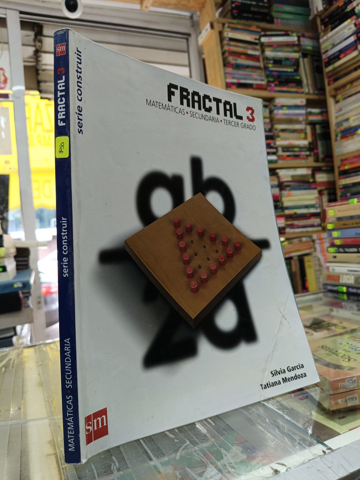 MATEMATICAS SECUNDARIA SERIE CONSTRUIR FRACTAL 3 USADO MATE JUAREZ 507
