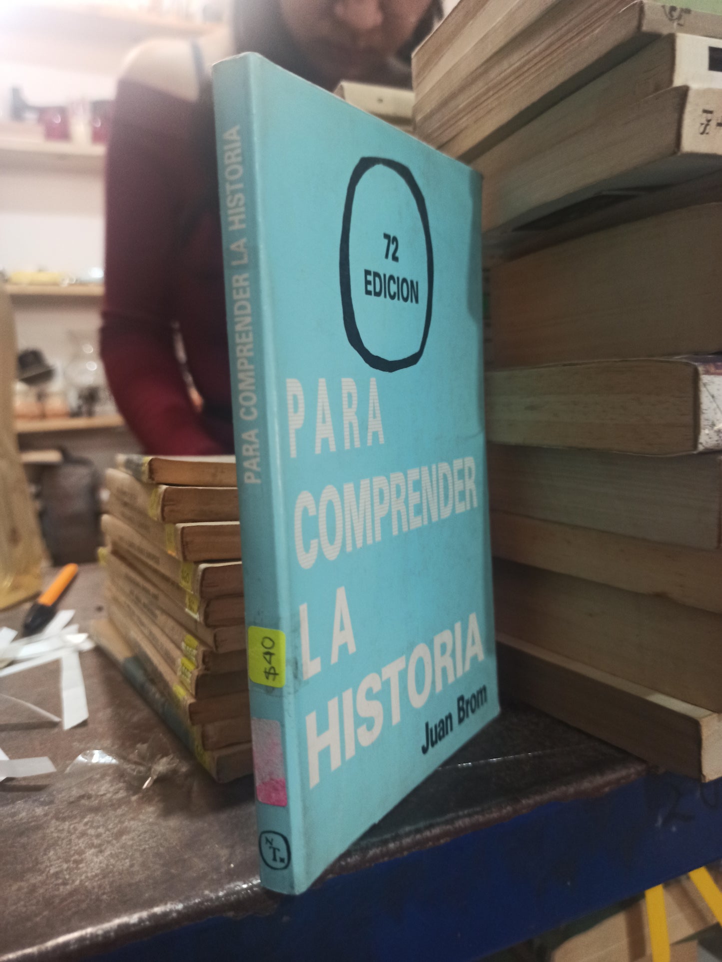 PARA COMPRENDER LA HISTORIA POR JUAN BROM USADO HISTORIA ALDAMA