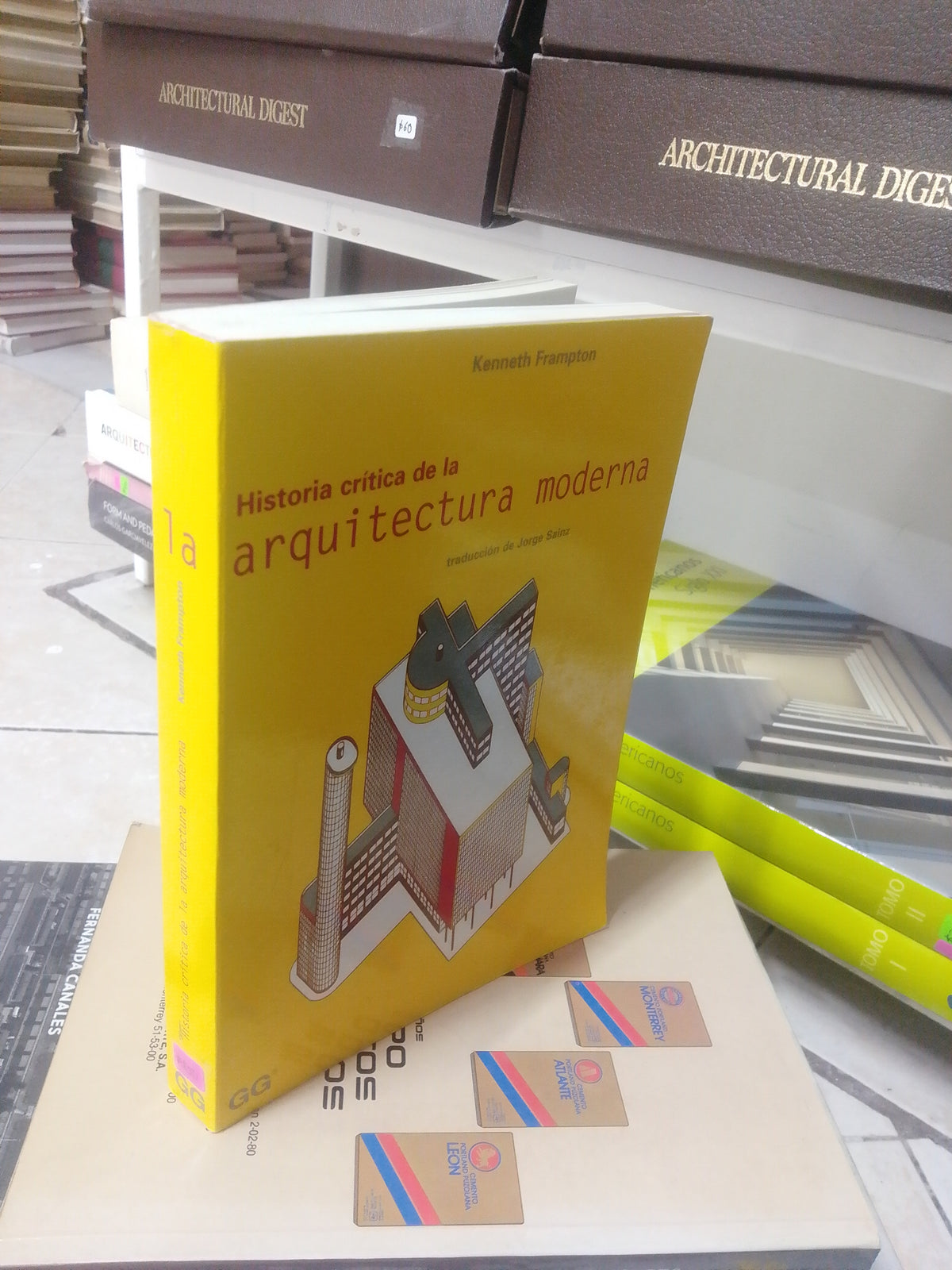 HISTORIA CRITICA DE LA ARQUITECTURA MODERNA, POR KENNETH FRAMPTON, USADO, ARQUITECTURA, JUAREZ 515