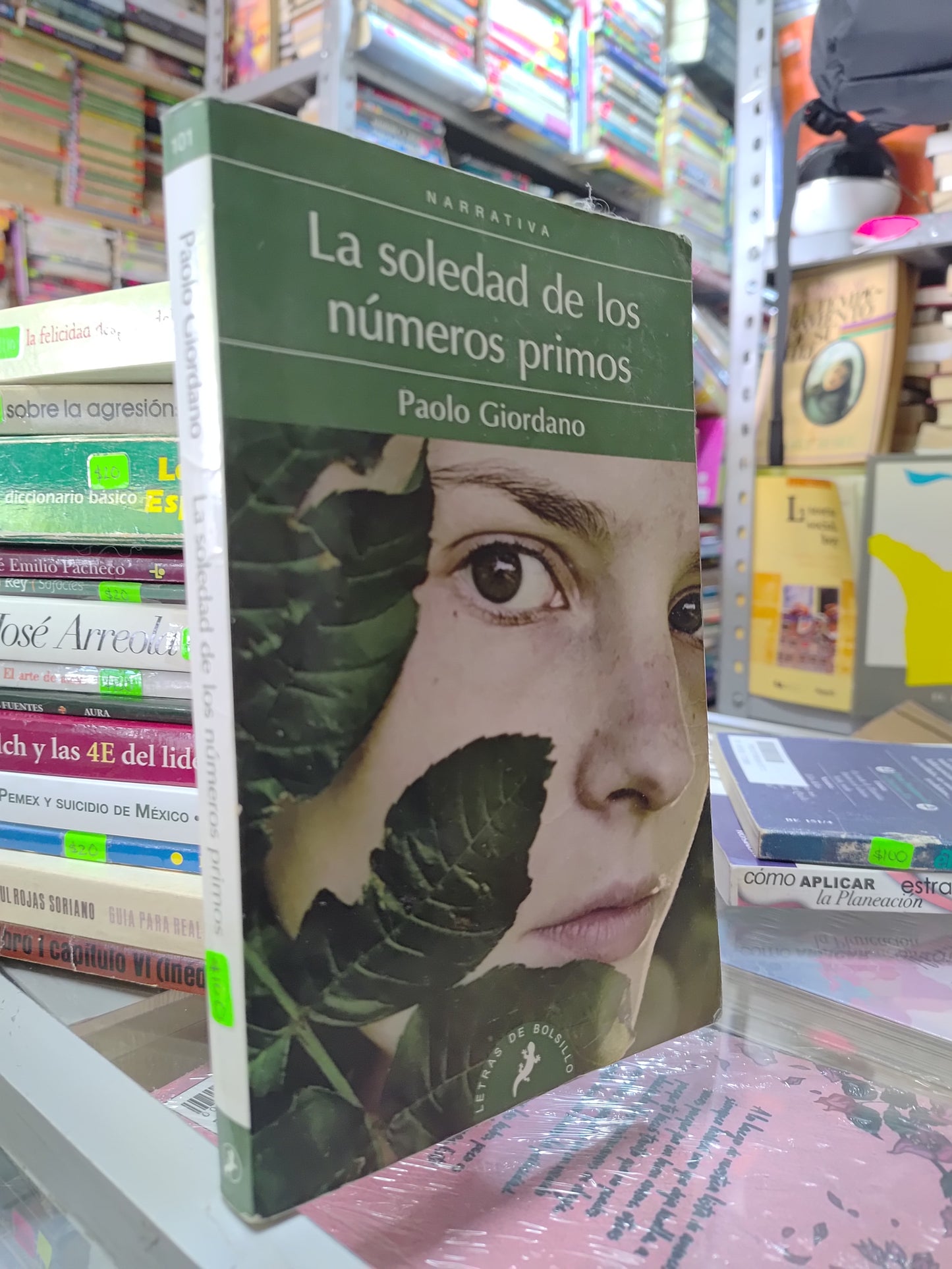 LA SOLEDAD DE LOS NUMEROS PRIMOS POR PAOLO GIORDANO USADO NOVELAS JUAREZ 507