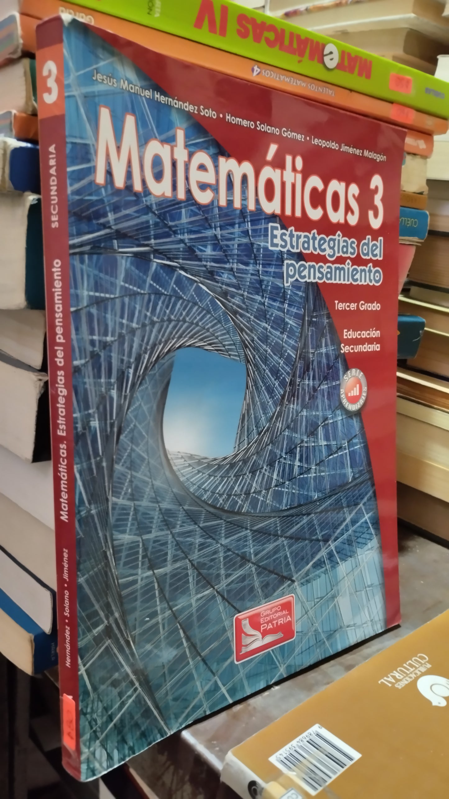MATEMATICAS ESTRATEGIAS DEL PENSAMIENTO POR JESUS MANUEL HERNANDEZ SOTO LIBRO USADO MATEMATICAS ALDAMA