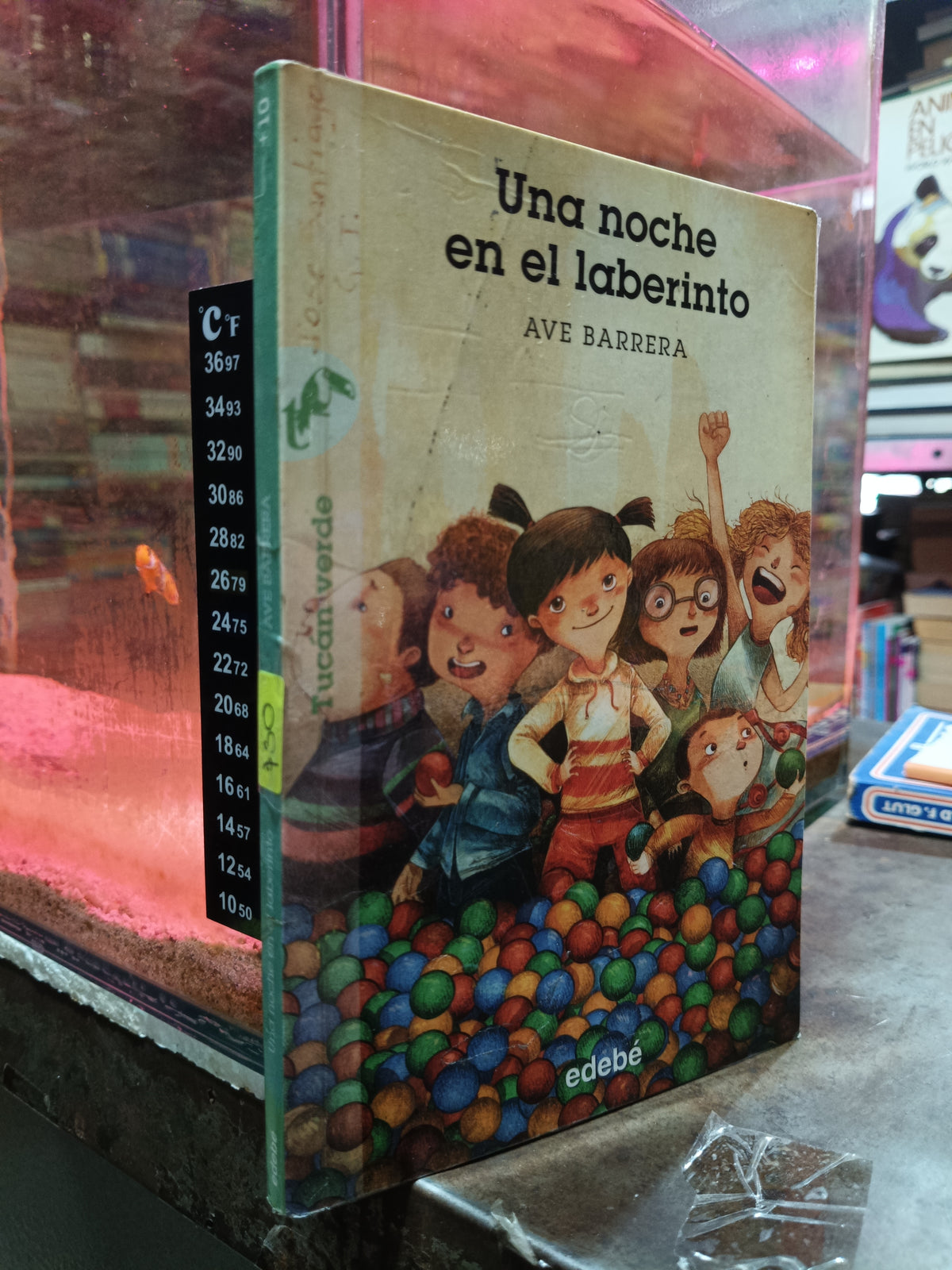 UNA NOCHE EN EL LABERINTO POR AVE BARRERA USADO NOVELA ALDAMA