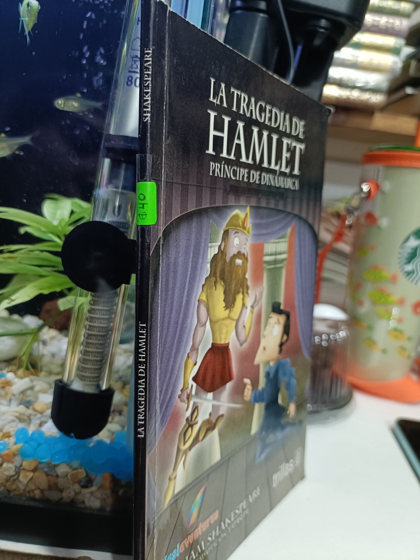 LA TRAGEDIA DE HAMLET PRINCIPE DINAMARCA POR WILLIAM SHAKESPEARE USADO INFANTIL JUAREZ