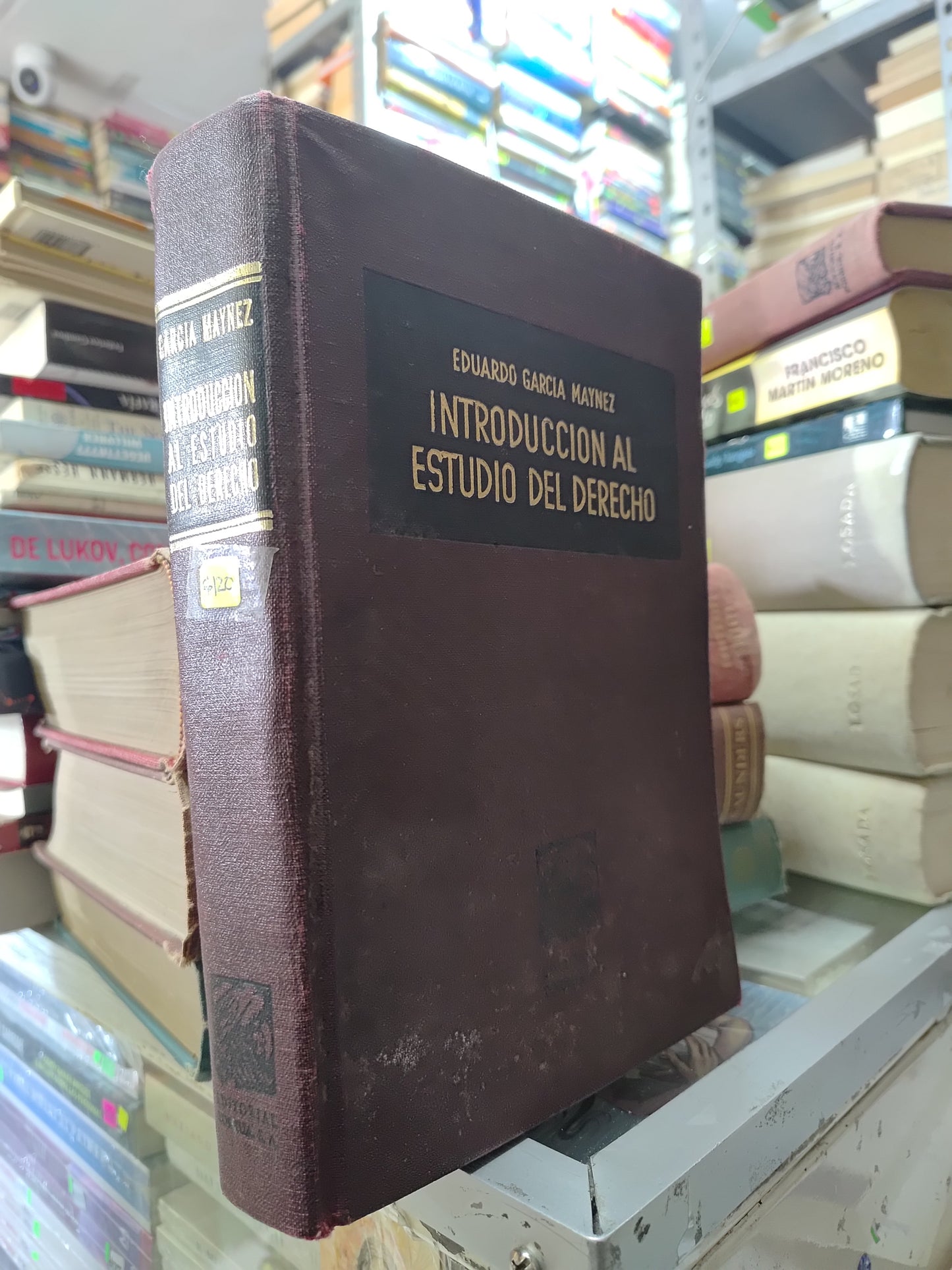 INTRODUCCION AL DERECHO DEL ESTUDIO POR EDUARDO GARCIA MAYNEZ USADO DERECHO JUAREZ 515