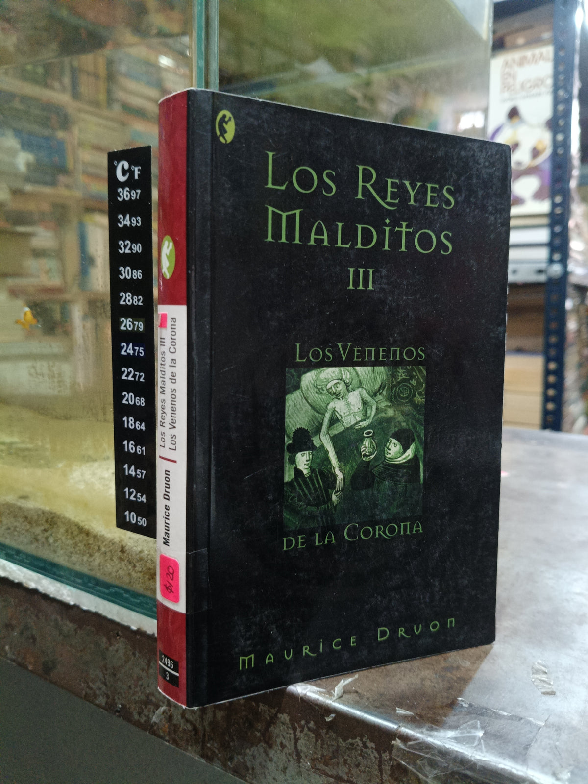LOS REYES MALDITOS III LOS VENENOS DE LA CORONA POR MAURICE DRUON USADO NOVELA ALDAMA