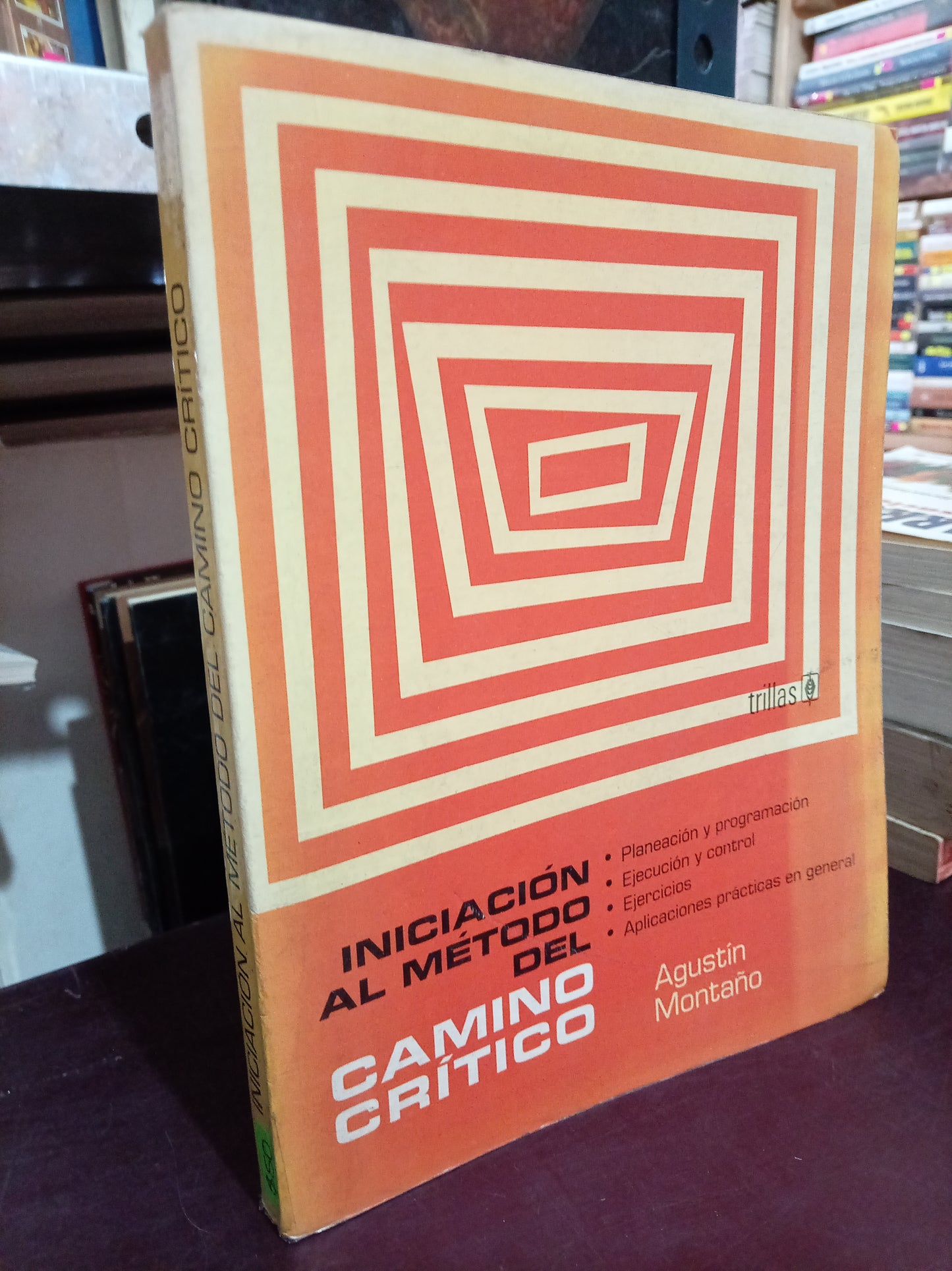 INICIACION AL METODO DEL CAMINO CRITICO POR AGUSTIN MONTAÑO USADO ADMIN LITERARIO 305