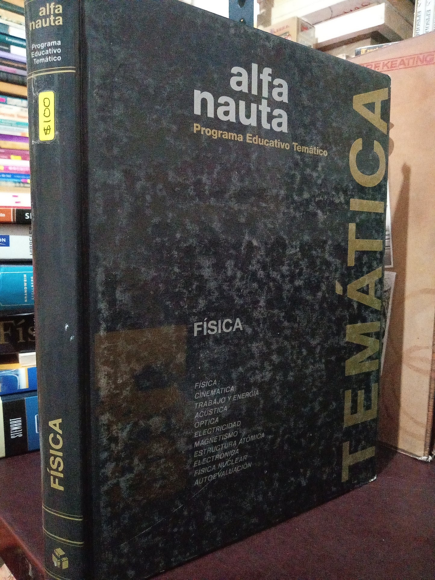 FÍSICA ALFA NAUTA PROGRAMA EDUCATIVO TEMATICO USADO FISICA LITERARIO 305