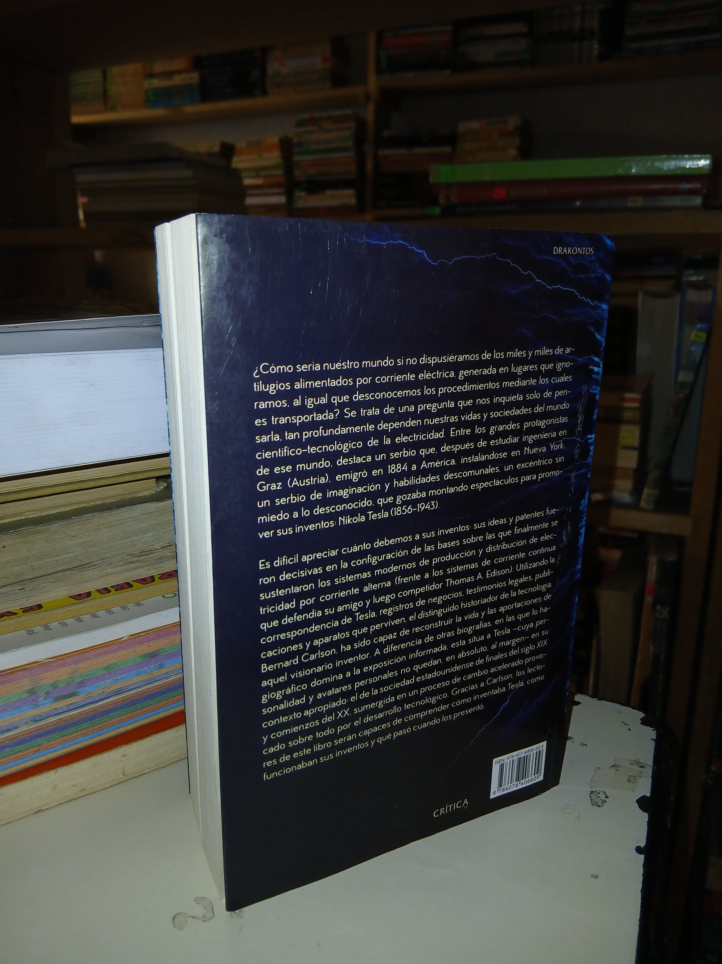 TESLA POR W. BERNARD CARLSON USADO CIENCIA LITERARIO 207