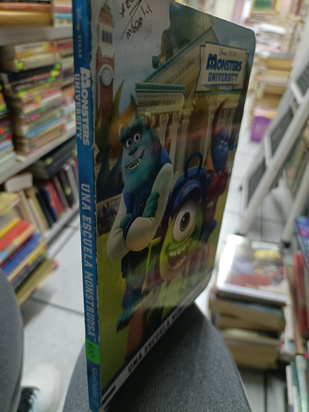 MONSTERS UNIVERSITY UNA ESCUELA MOSTROUSA USADO INFANTIL JUAREZ 507