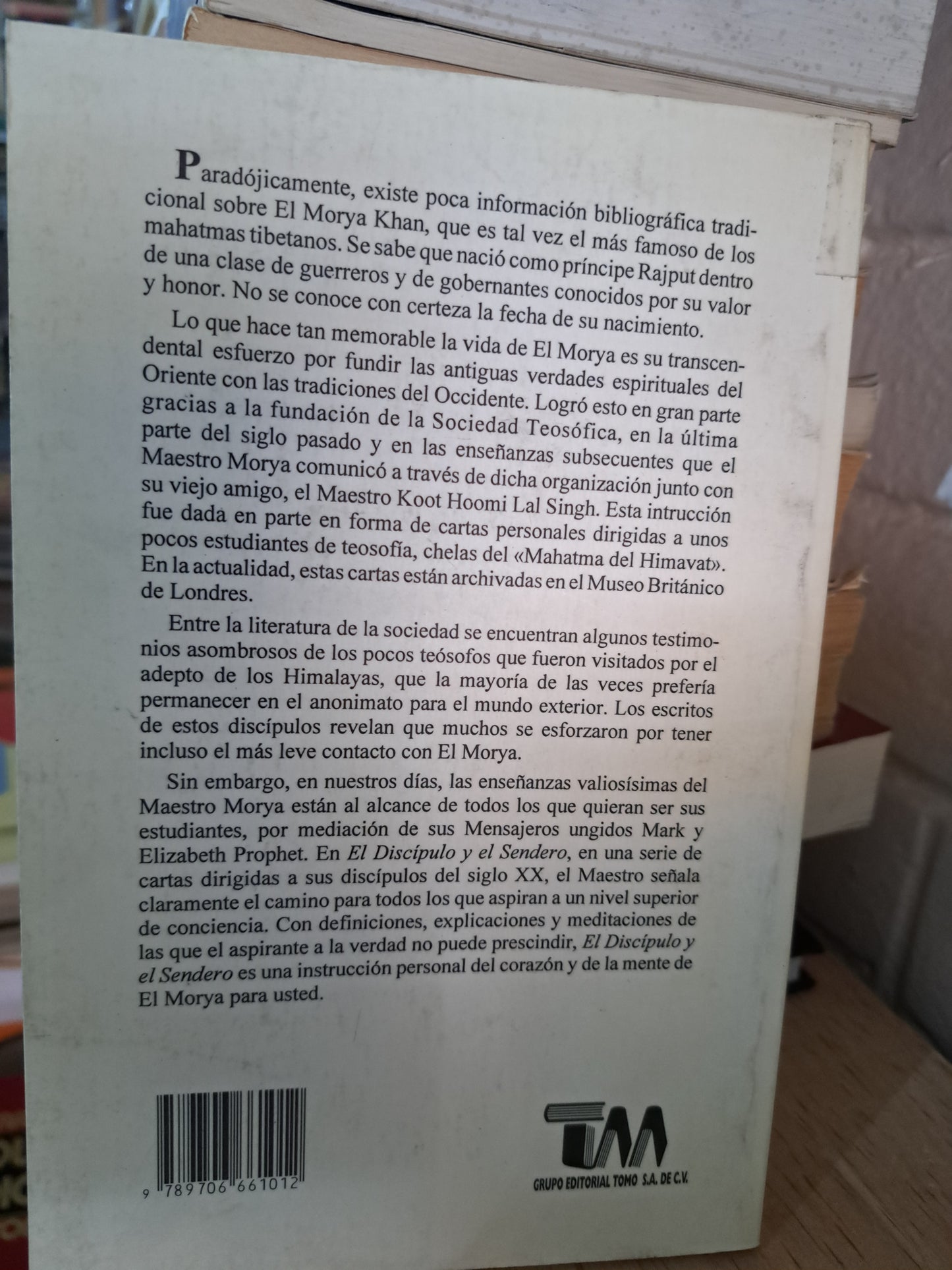 EL DISCÍPULO Y EL SENDERO CLAVES PARA LOGRAR LA MAESTRIA DEL ALMA EN LA ERA DE ACUARIO EL MORYA USADO MASONERÍA ALDAMA