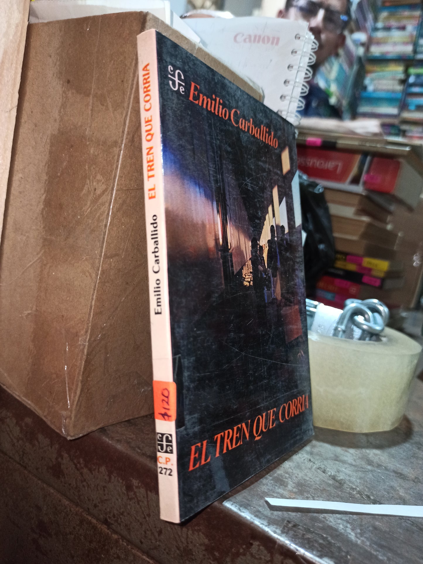 EL TREN QUE CORRIA POR EMILIO CARBADILLO USADO ANTIGUOS ALDAMA