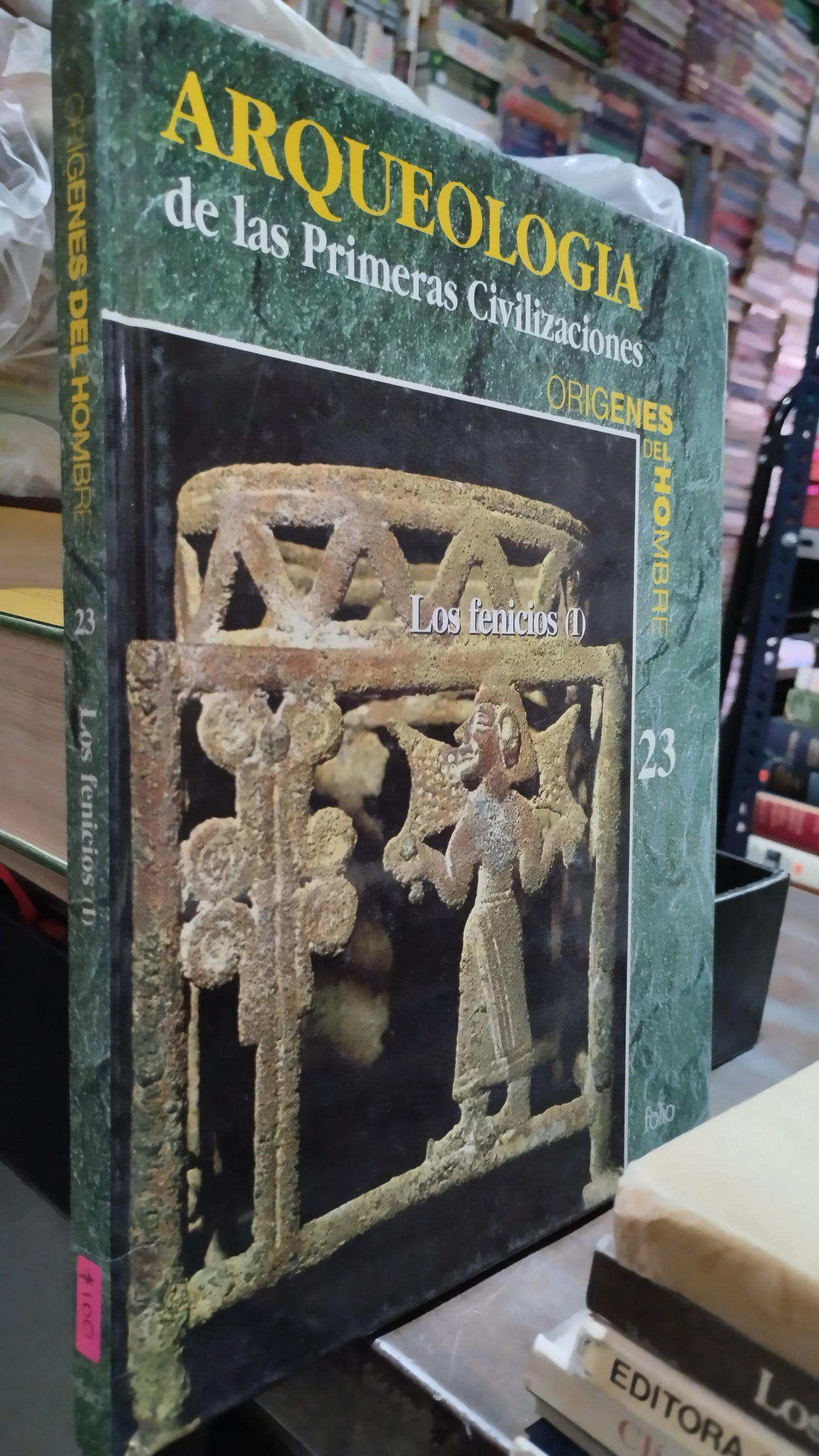 LOS FENICIOS 23 LIBRO USADO HISTORIA ALDAMA