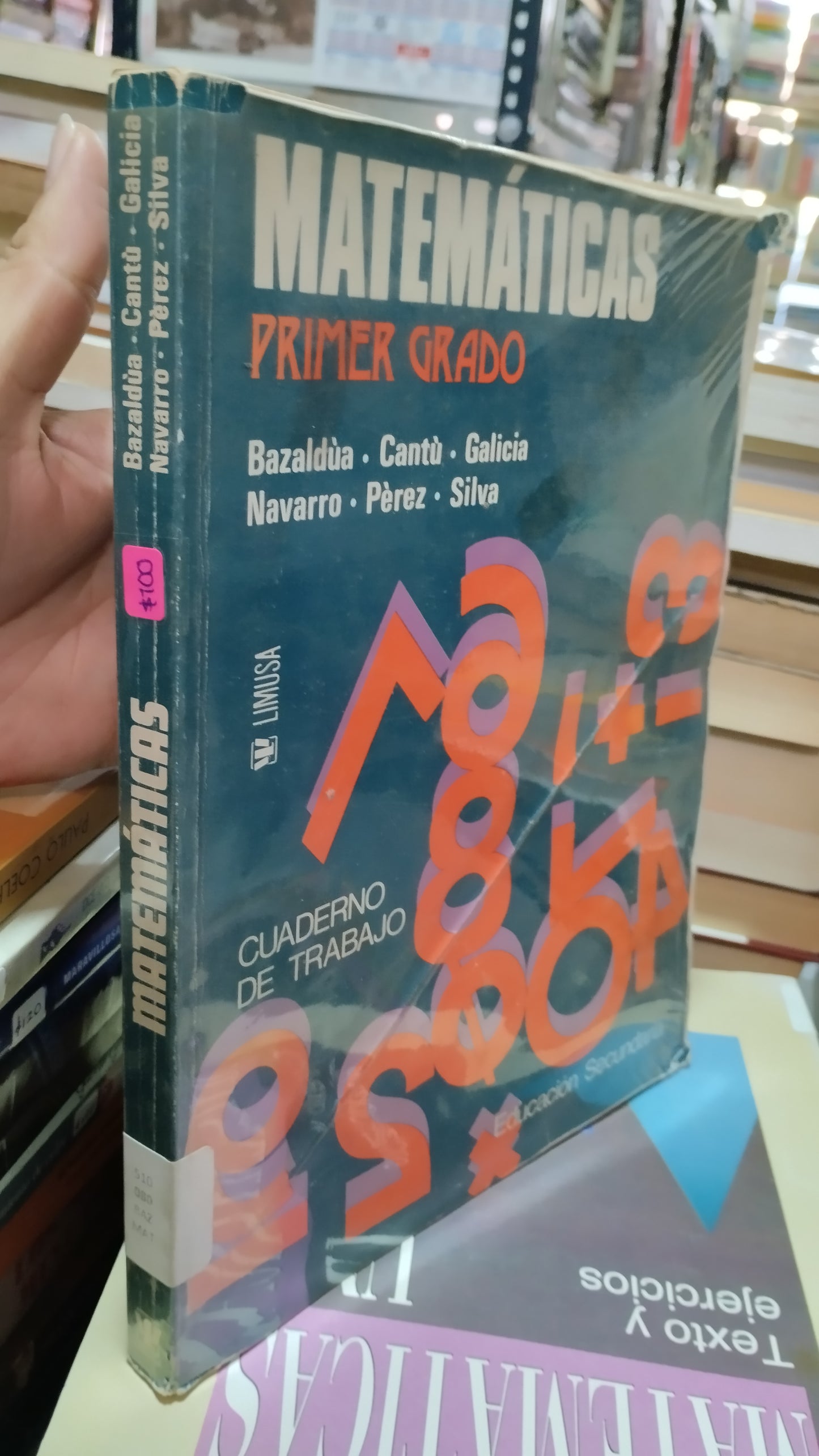 MATEMATICAS POR BAZALDUA LIBRO USADO SALUD ALDAMA