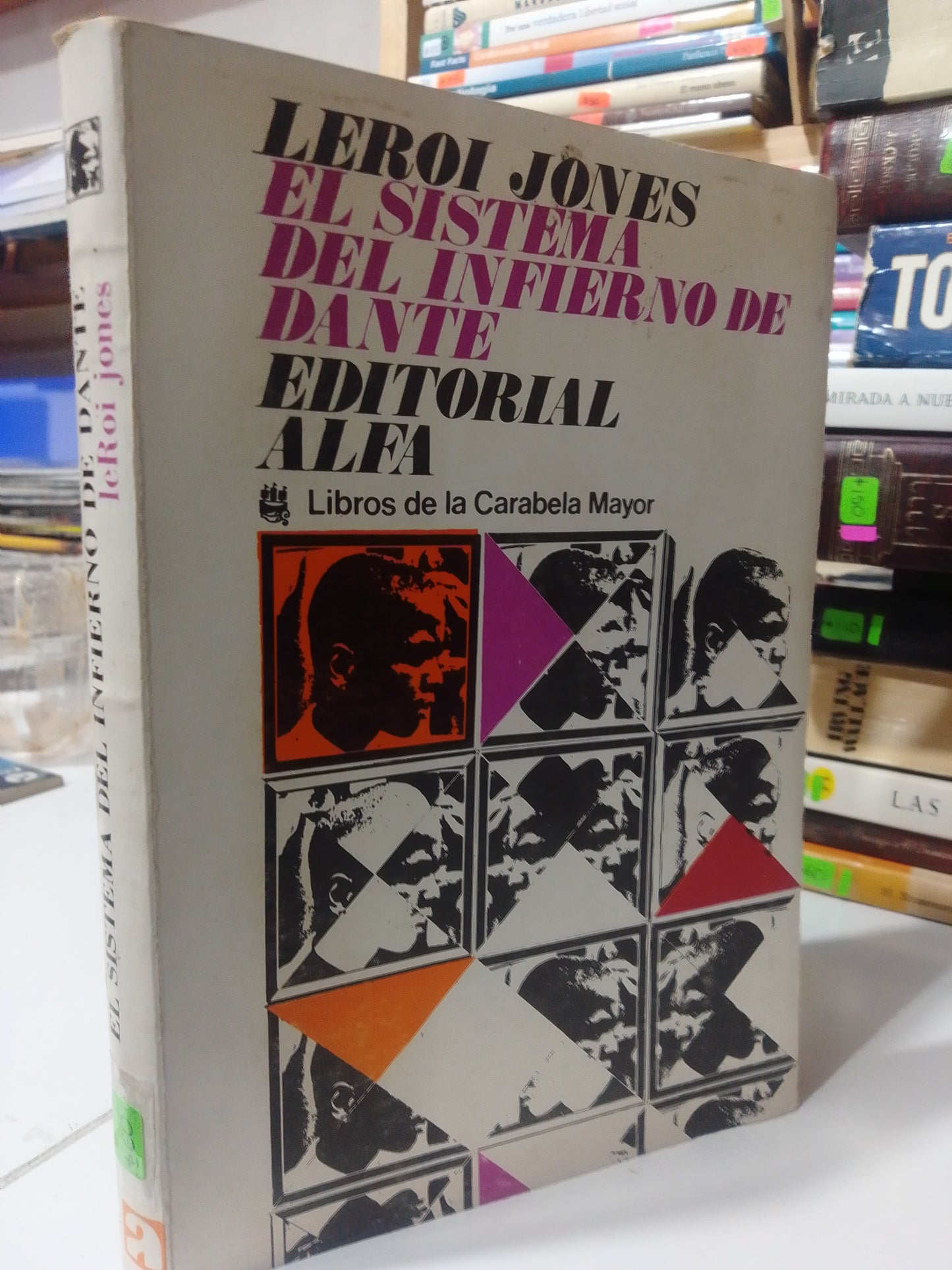 EL SISTEMA DEL INFIERNO DE DANTE POR LEROI JONES USADO NOVELA JUAREZ