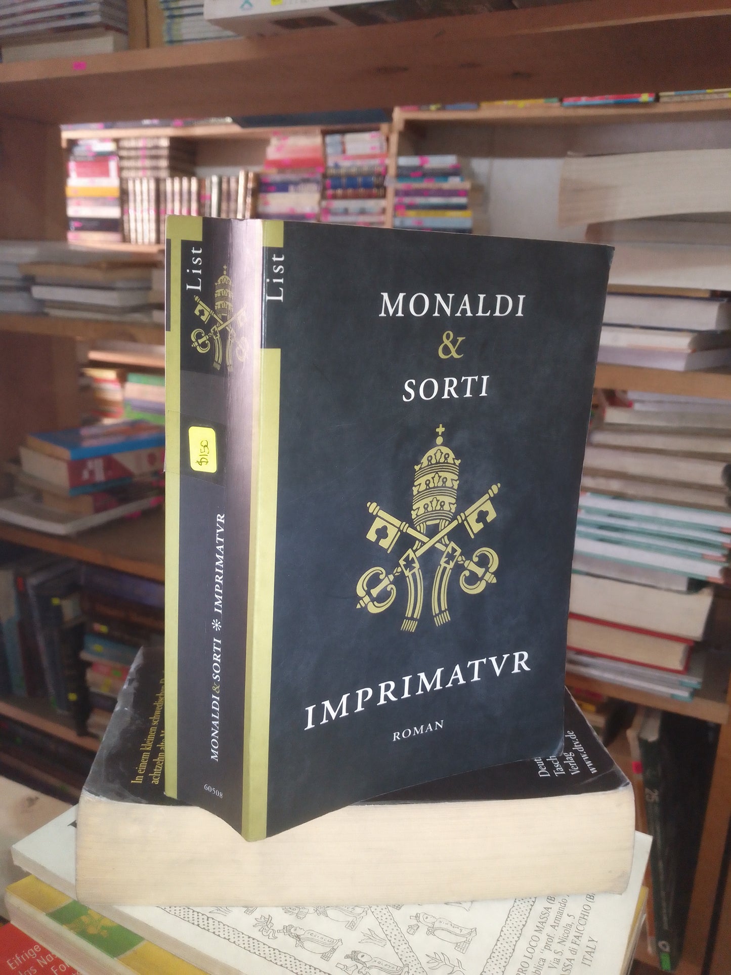 IMPRIMATUR POR MONALDI & SORTI USADO IDIOMAS LITERARIO 207
