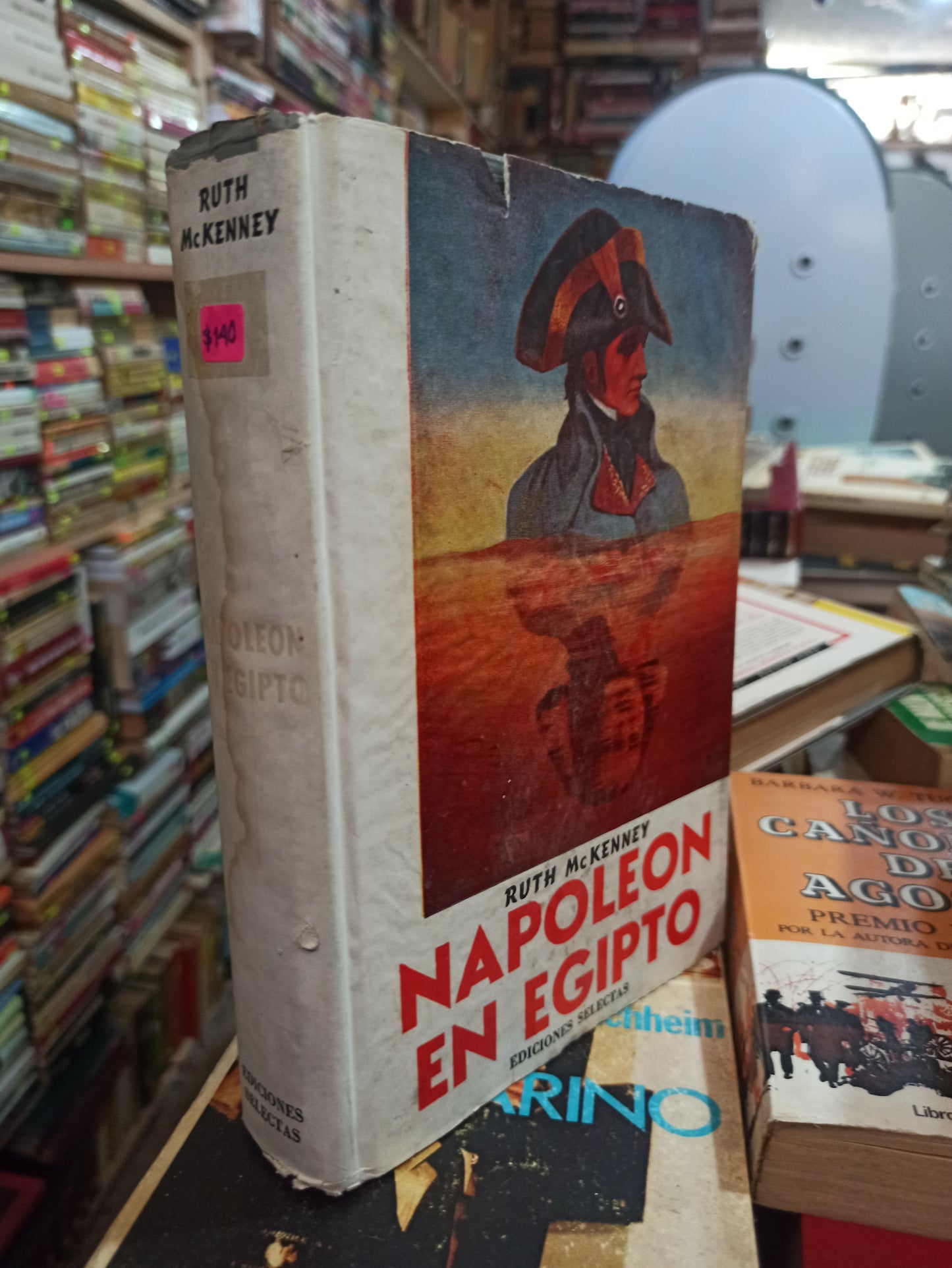 NAPOLEÓN EN EGIPTO POR RUTH MCKENNY USADO NOVELAS ALDAMA