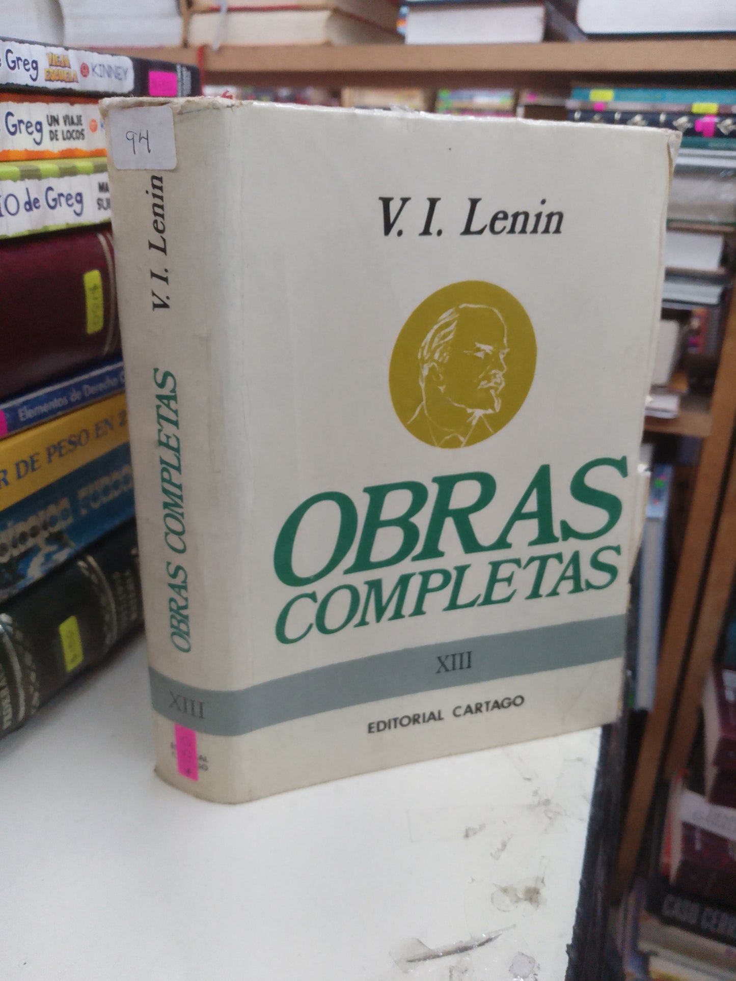 OBRAS COMPLETAS POR V.I. LENIN TOMO XIII USADO SOCIOLOGÍA LITERARIO 207