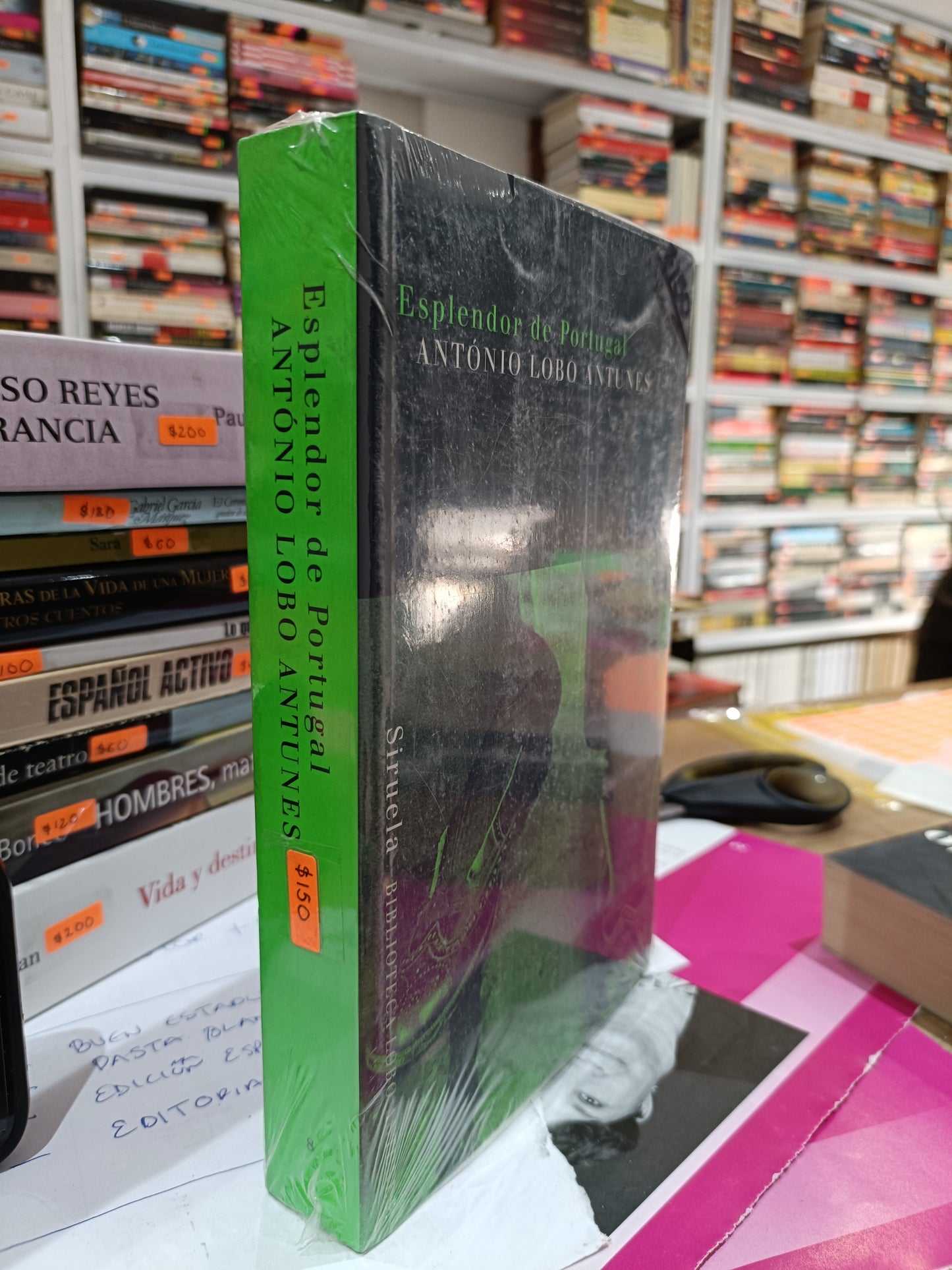 ESPLENDOR DE PORTUGAL POR ANTONIO LOBO ANTUNES USADOS NOVELAS JUAREZ 515