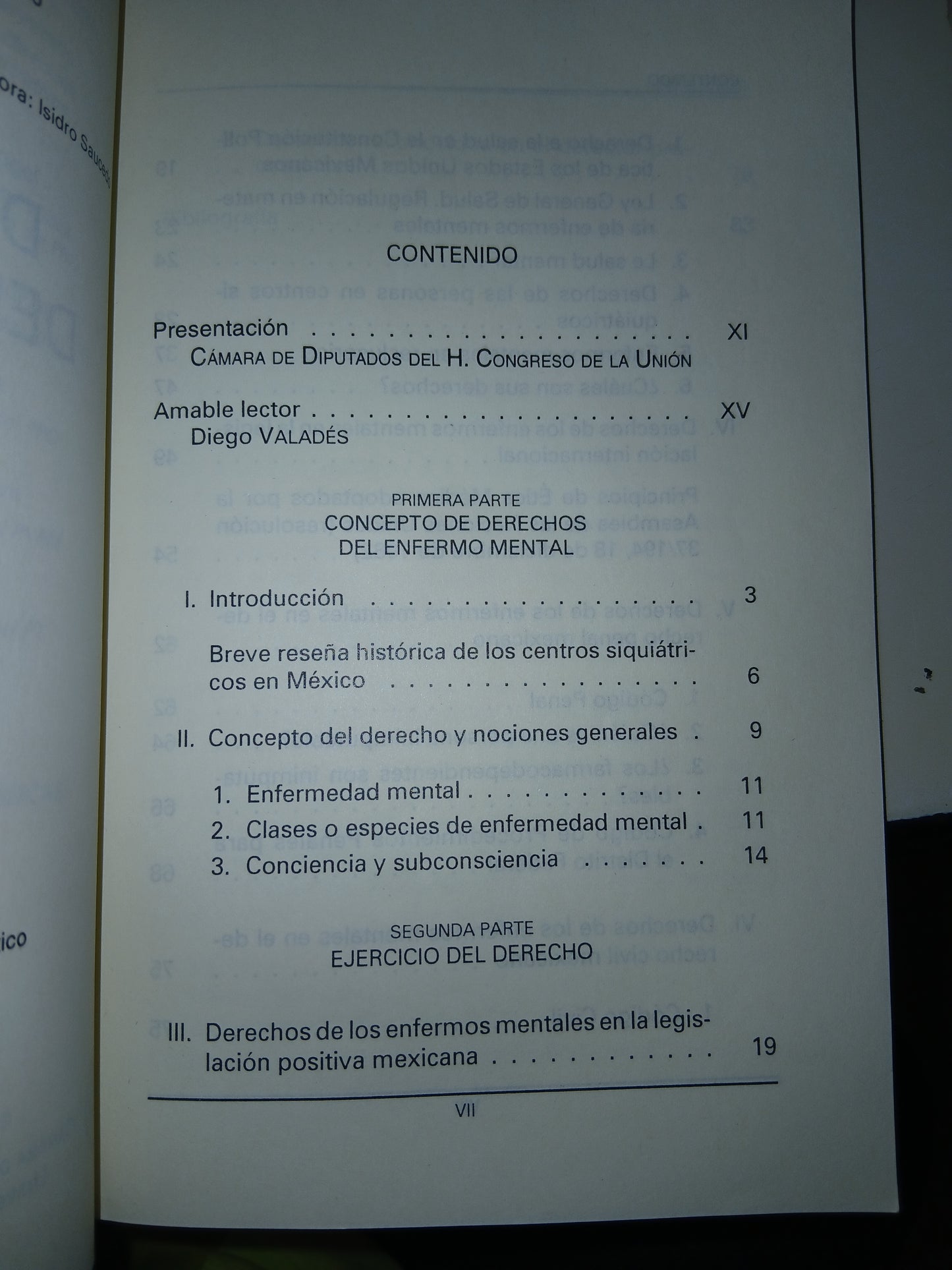 DERECHOS DEL ENFERMO MENTAL POR JAVIER SALDAÑA USADO DERECHO LITERARIO 207