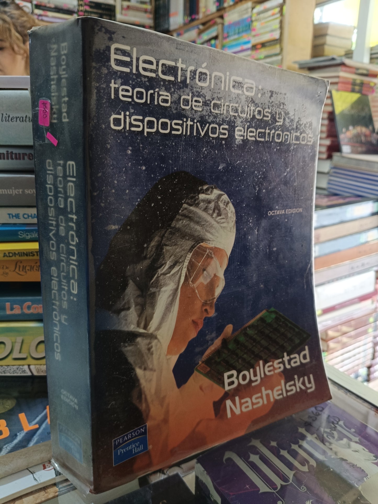 ELECTRONICA TEORIA DE CIRCUITOS Y DISPOSITIVOS ELECTRICOS POR BLYLESTAD NASHELSKY USADO MATEMÁTICAS JUAREZ 507