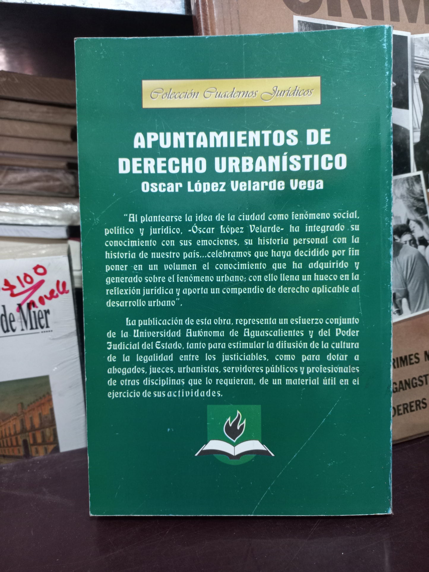AYUNTAMIENTOS DE DERECHO URBANÍSTICO POR ÓSCAR LÓPEZ VELARDE VEGA USADO DERECHO LITERARIO 305