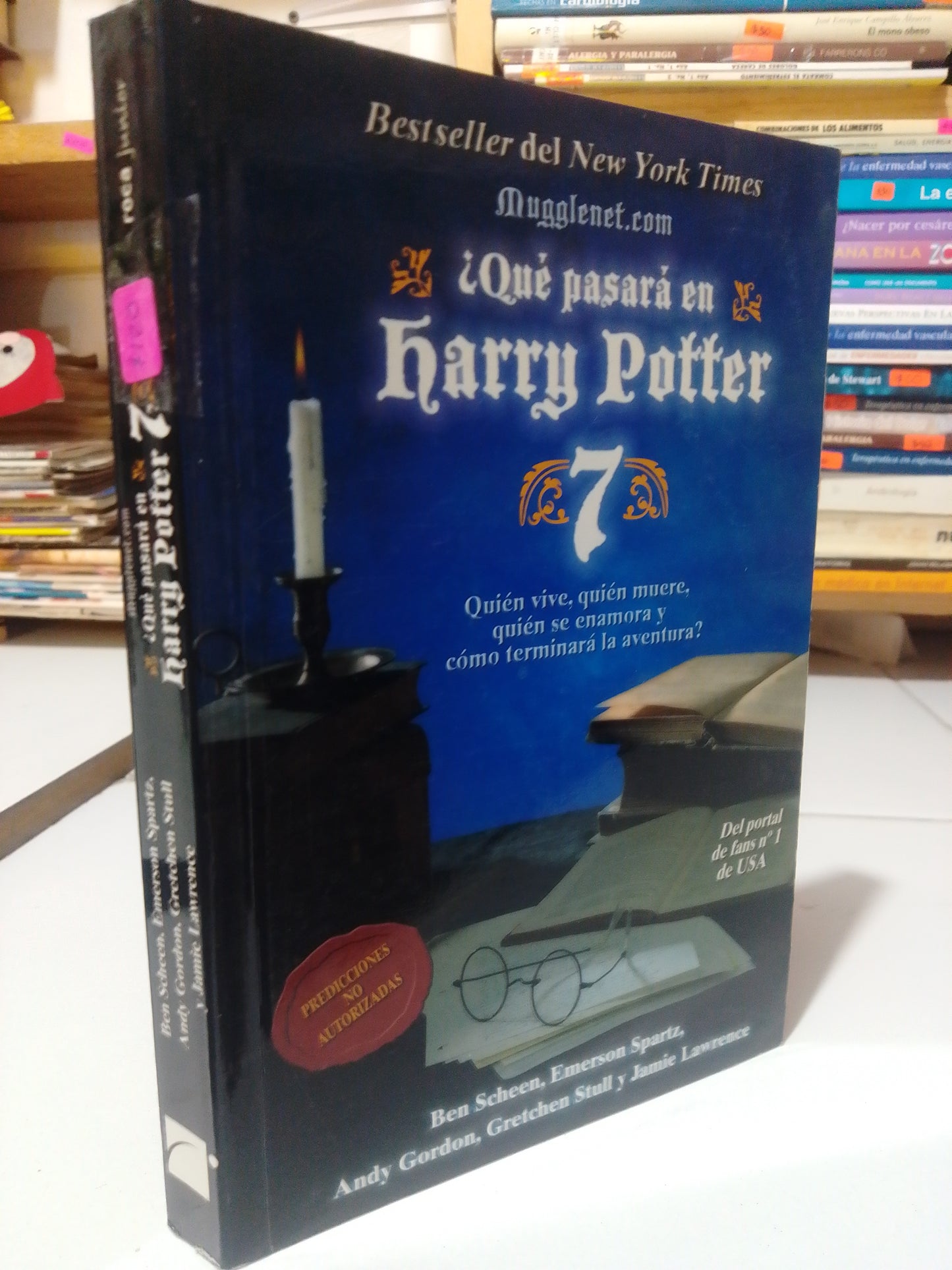 QUE PASARA EN HARRY POTTER 7 POR VARIOS AUTORES USADO NOVELA JUAREZ
