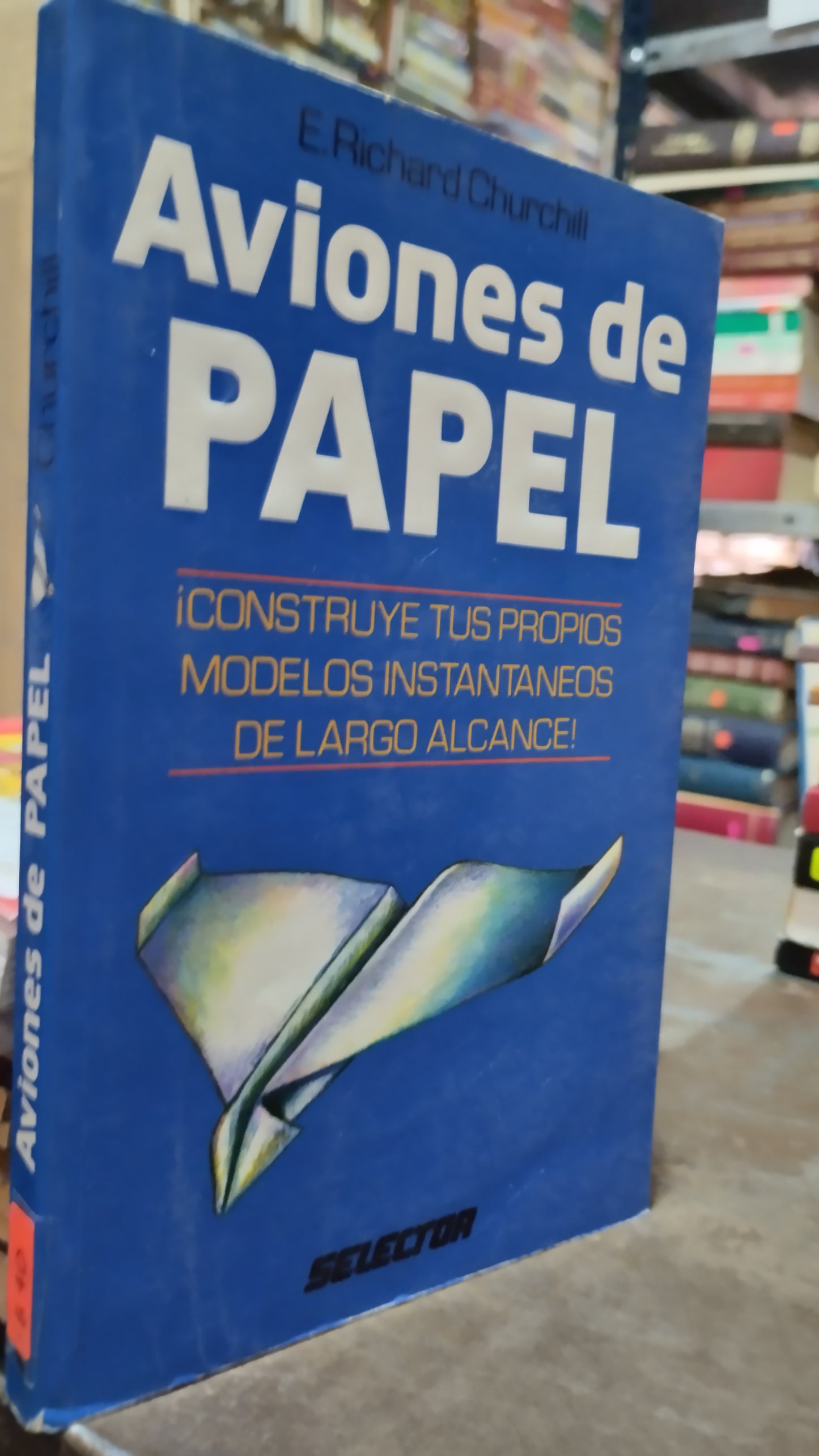 AVIONES DE PAPEL POR RICHARD CHURCHILL LIBRO USADO INFANTIL ALDAMA