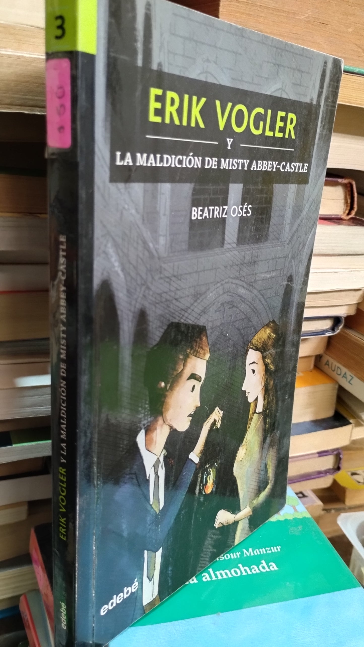 ERIK VOGLER Y LA MALDICIÓN DE MISTY ABBEY CASTLE LIBRO USADO INFANTIL ALDAMA