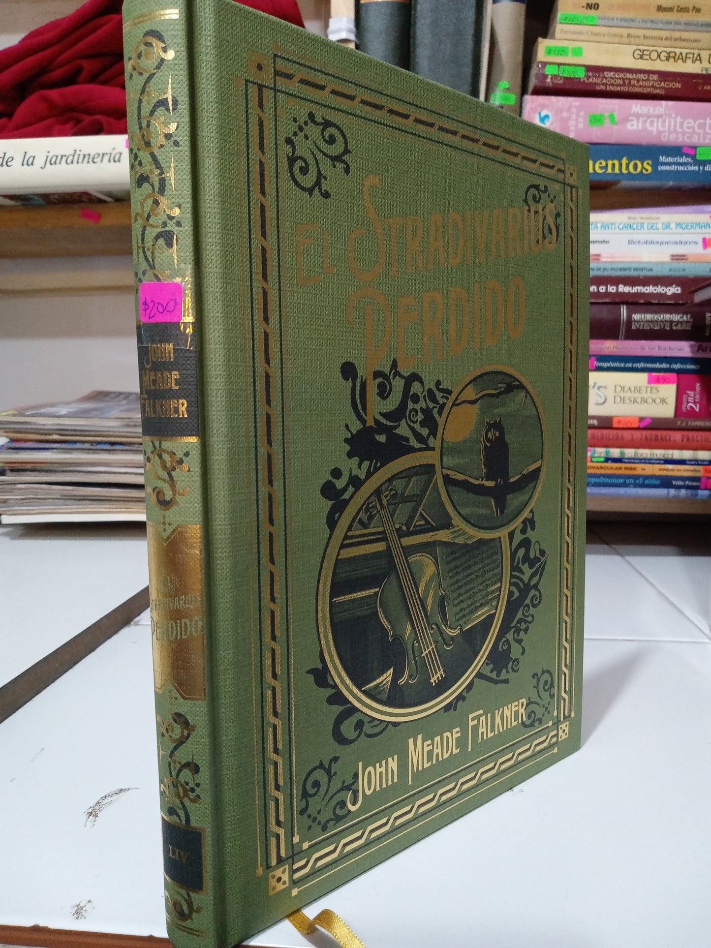 EL STRADIVARIUS PERDIDO POR JOHN MEADE FALKNER USADO NOVELA JUAREZ