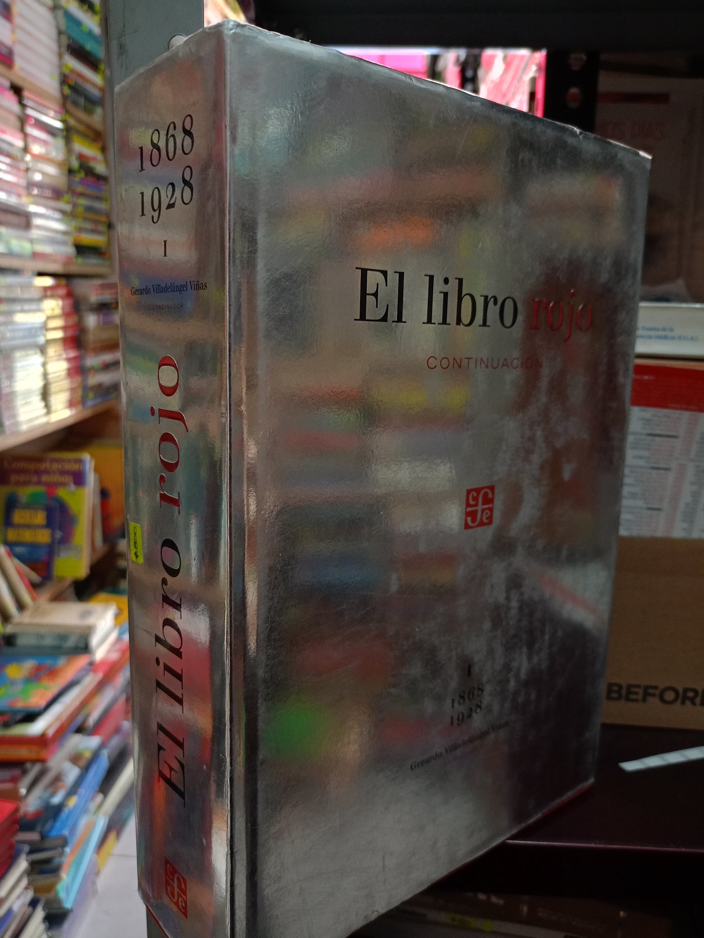 EL LIBRO ROJO CONTINUACION POR GERARDO VILLADELANGEL VIÑAS USADO HISTORIA LITERARIO 305
