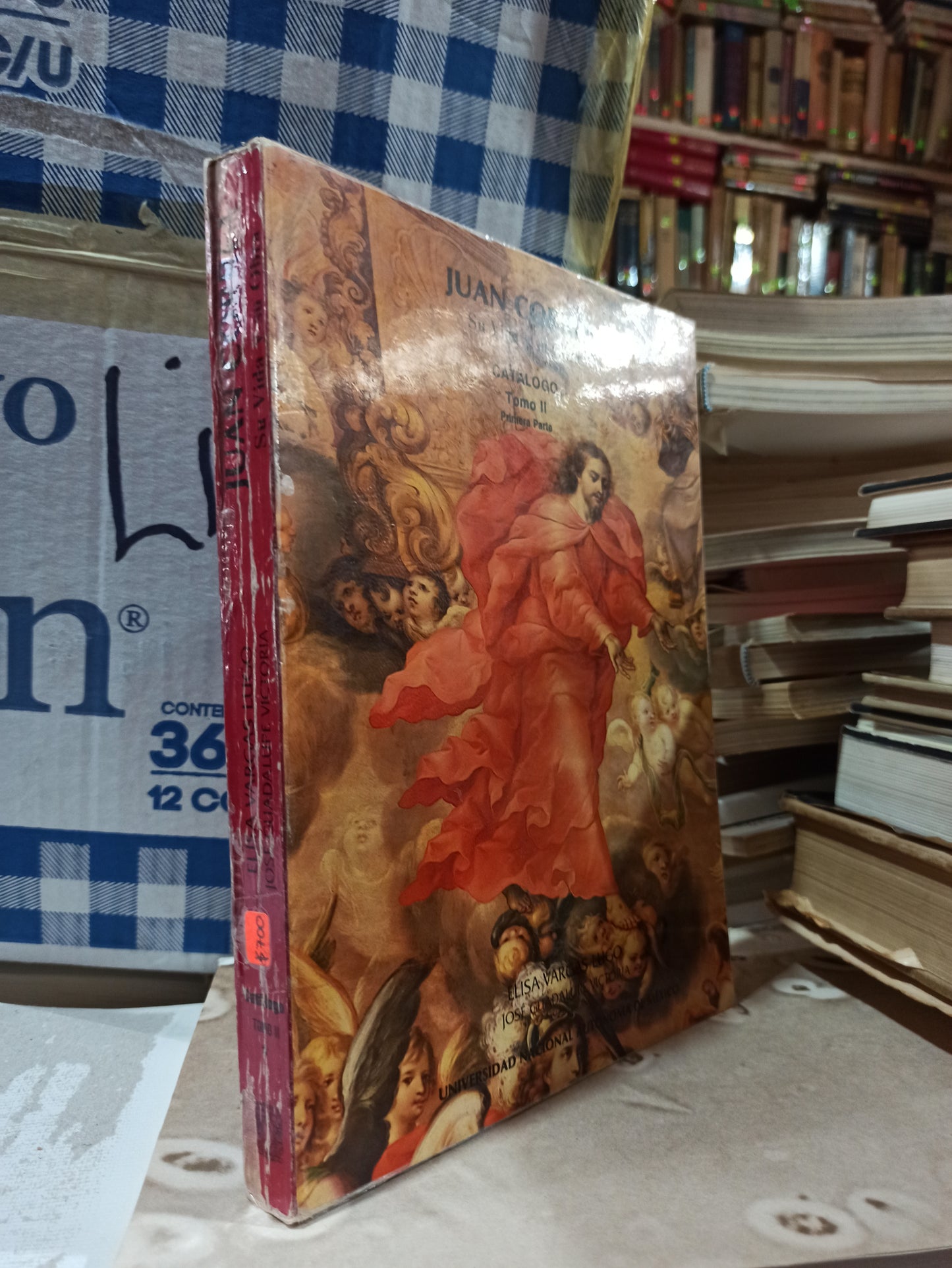 JUAN CORREA SU VIDA Y SU OBRA TOMO 2 POR ELISA VARGAS LUGO USADO ANTIGUO ALDAMA