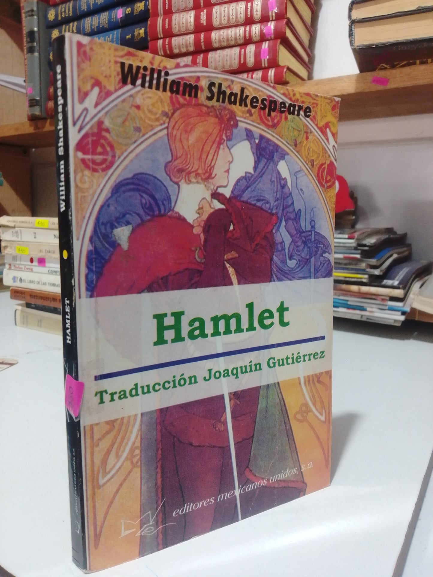 HAMLET POR WILLIAM SHAKESPEARE USADO NOVELA JUAREZ