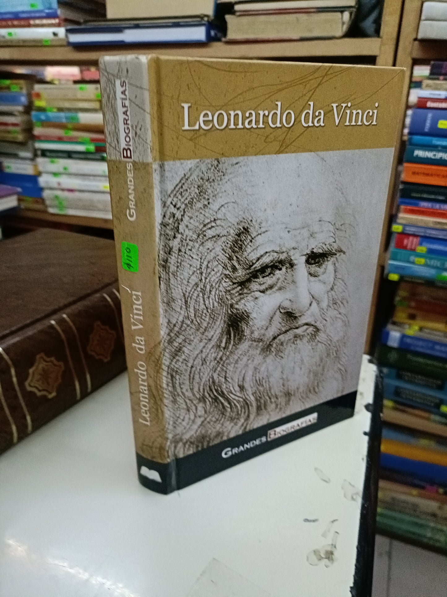 LEONARDO DA VINCI POR SARA CUADRADO USADO HISTORIA LITERARIO 207