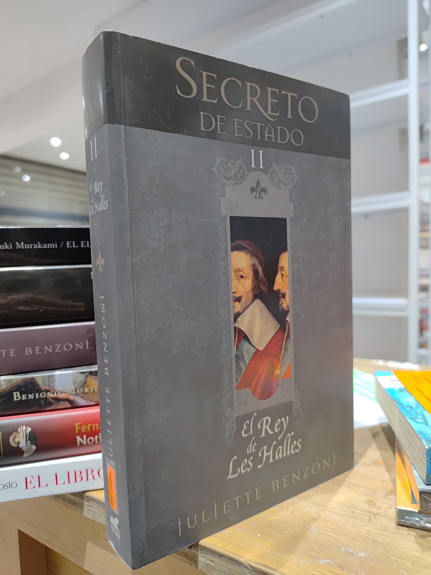 EL REY DE LES HALLES POR JULIETTE BENZONI USADO NOVELAS JUAREZ 515