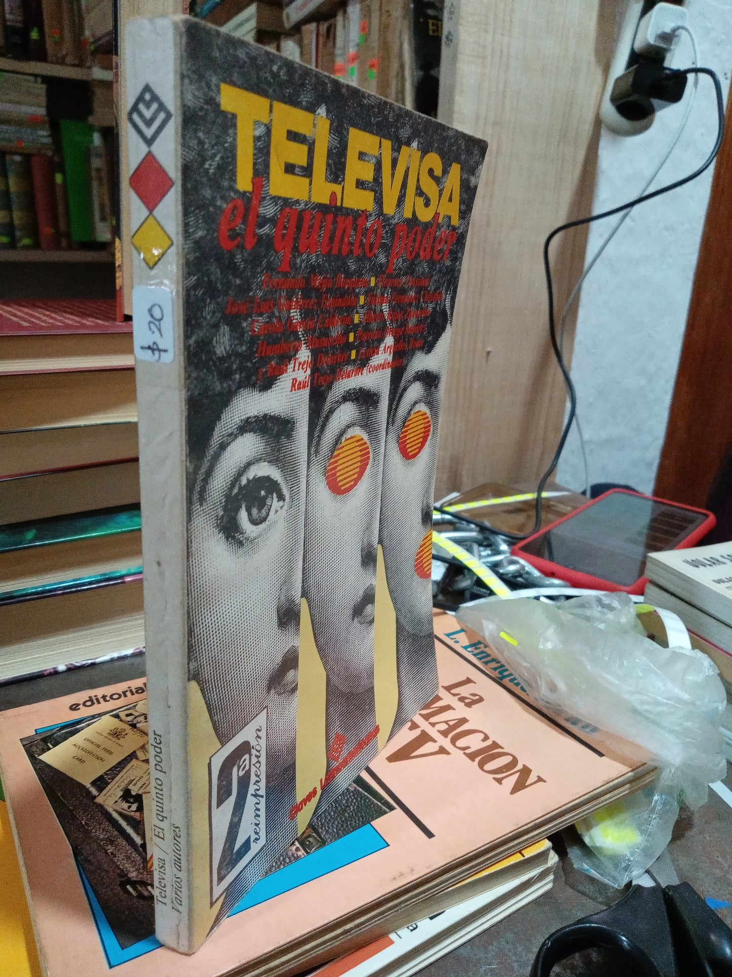 TELEVISA EL QUINTO PODER POR AUTORES VARIOS USADO SOCIOLOGIA ALDAMA
