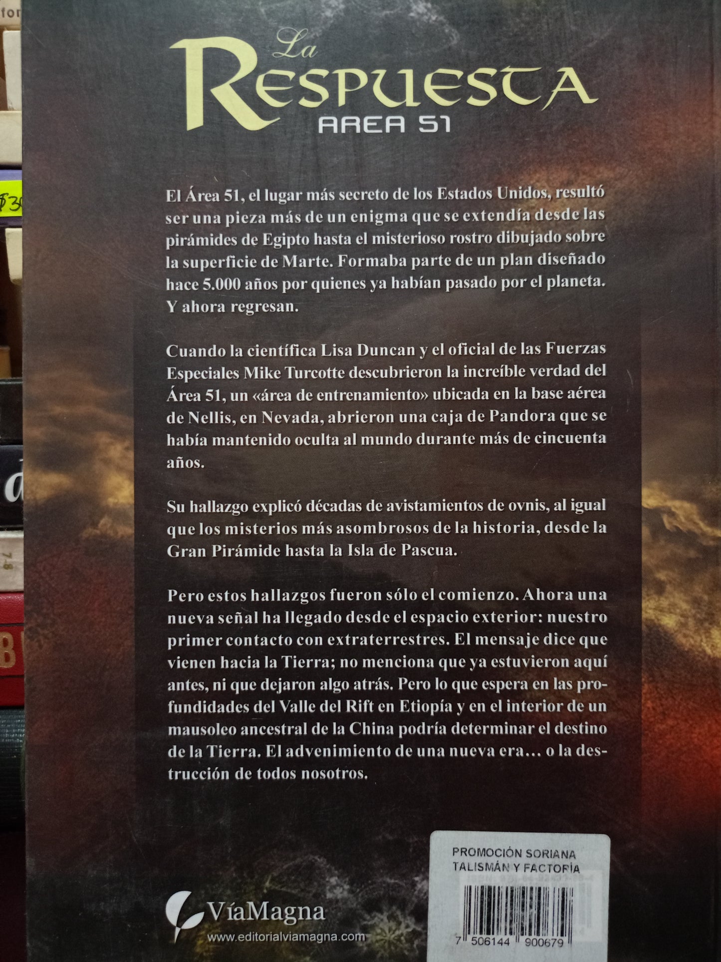 LA RESPUESTA AREA 51 ROBERT DOHERTY USADO NOVELA LITERARIO 305
