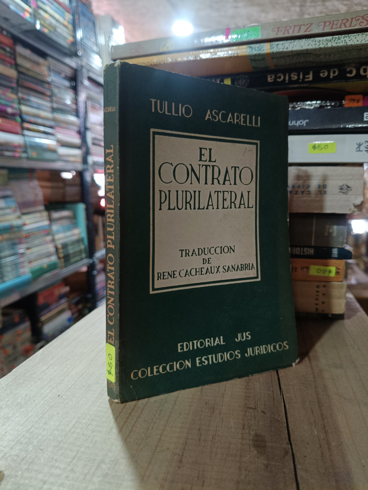 EL CONTRATO PLURILATERAL POR TULLIO ASCARELLI USADO DERECHO ALDAMA