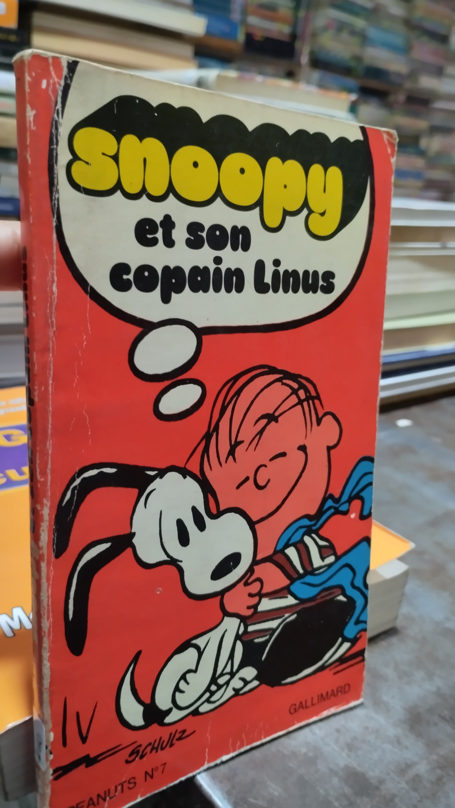 SNOPY ET SON COPIAN LINUS LIBRO USADO INFANTIL ALDAMA