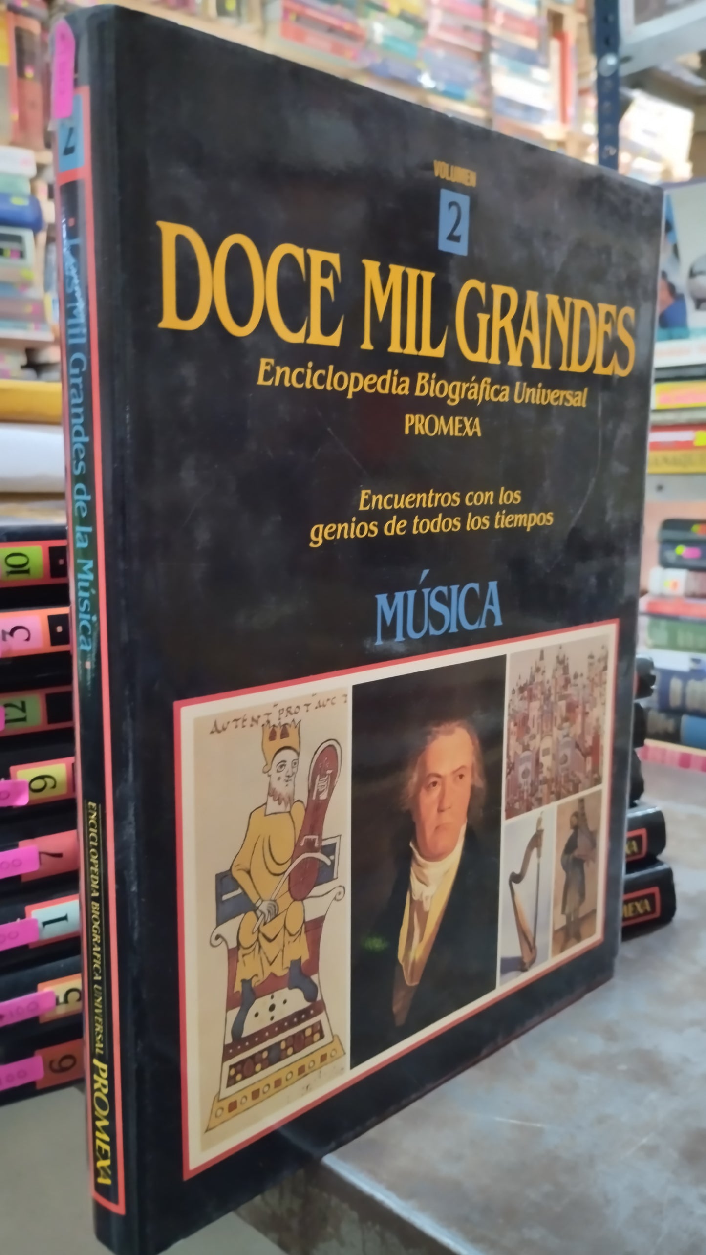 LOS MIL GRANDES DE LA MUSICA 2 LIBRO USADO HISTORIA ALDAMA