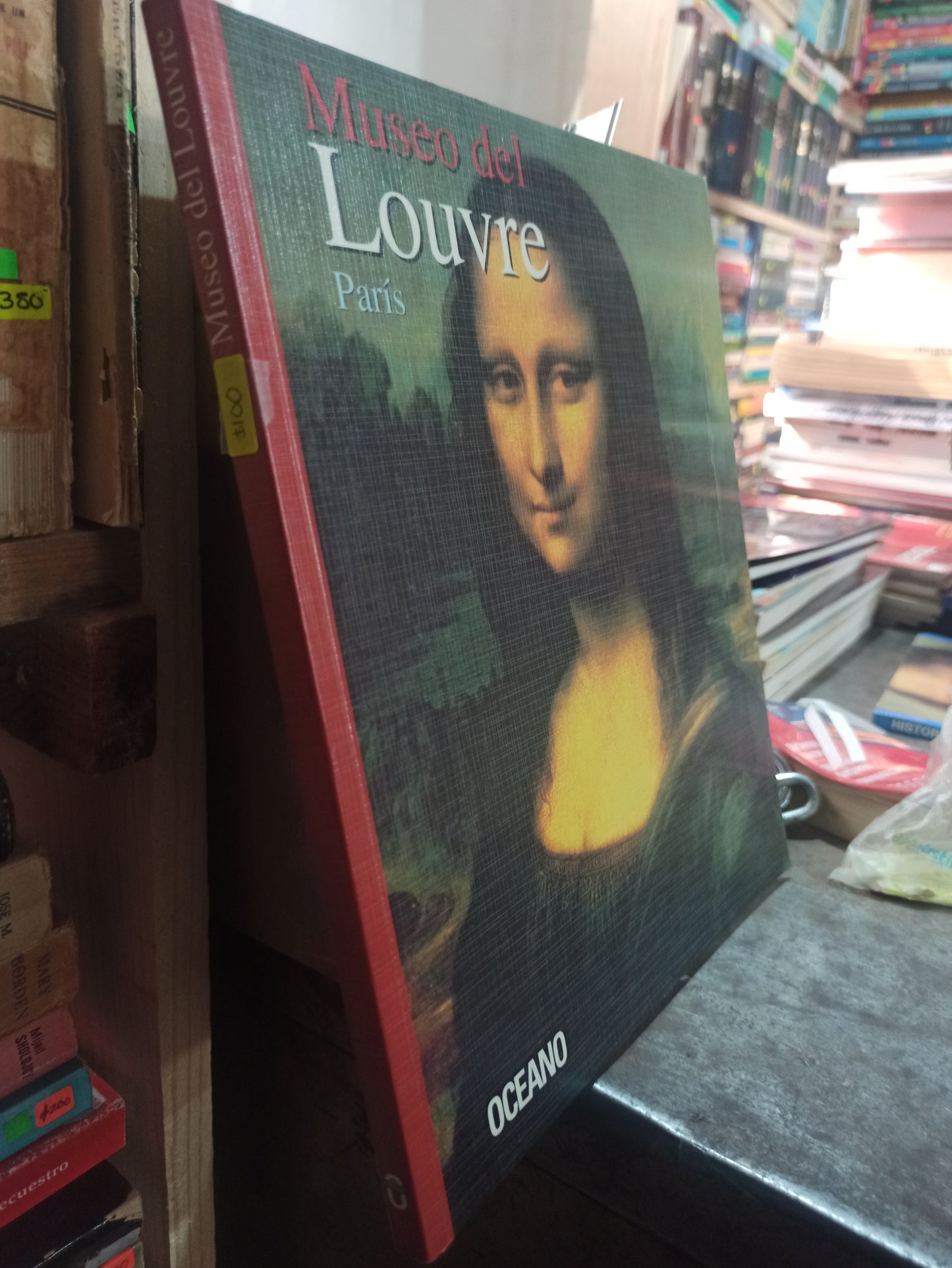 MUSEO DEL LOUVRE PARIS POR EDITORIAL OCEANO USADO ARTES ALDAMA