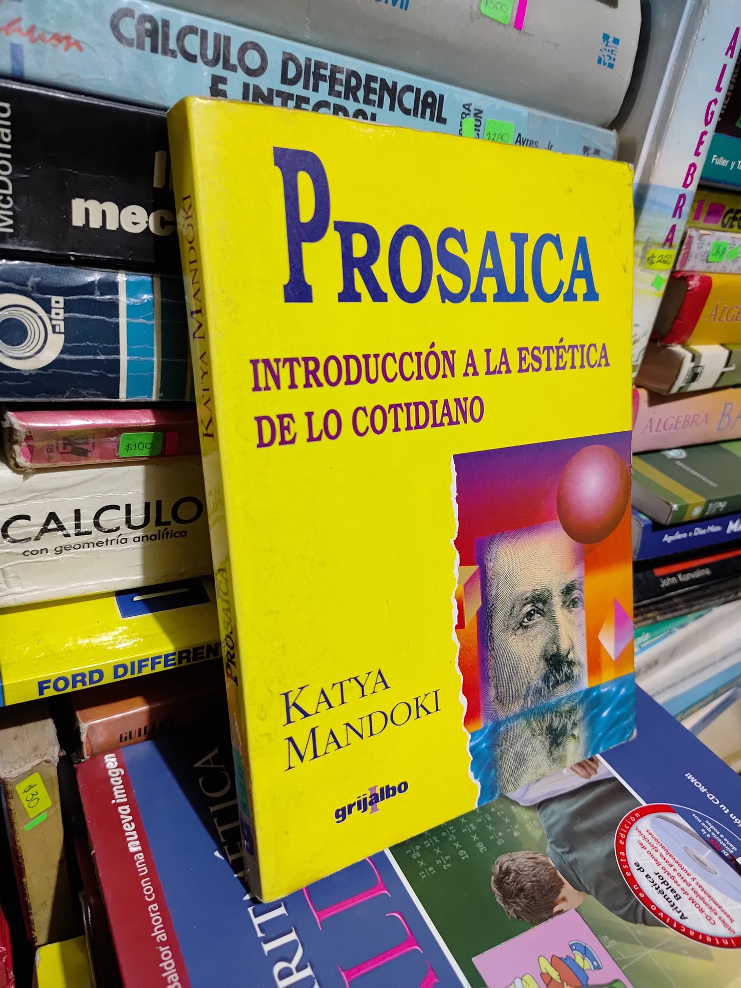 PROSAICA INTRODUCCION A LA ESTETICA DE LO COTIDIANO POR KATYA MANDOKI USADO SOCIOLOGIA JUAREZ 507