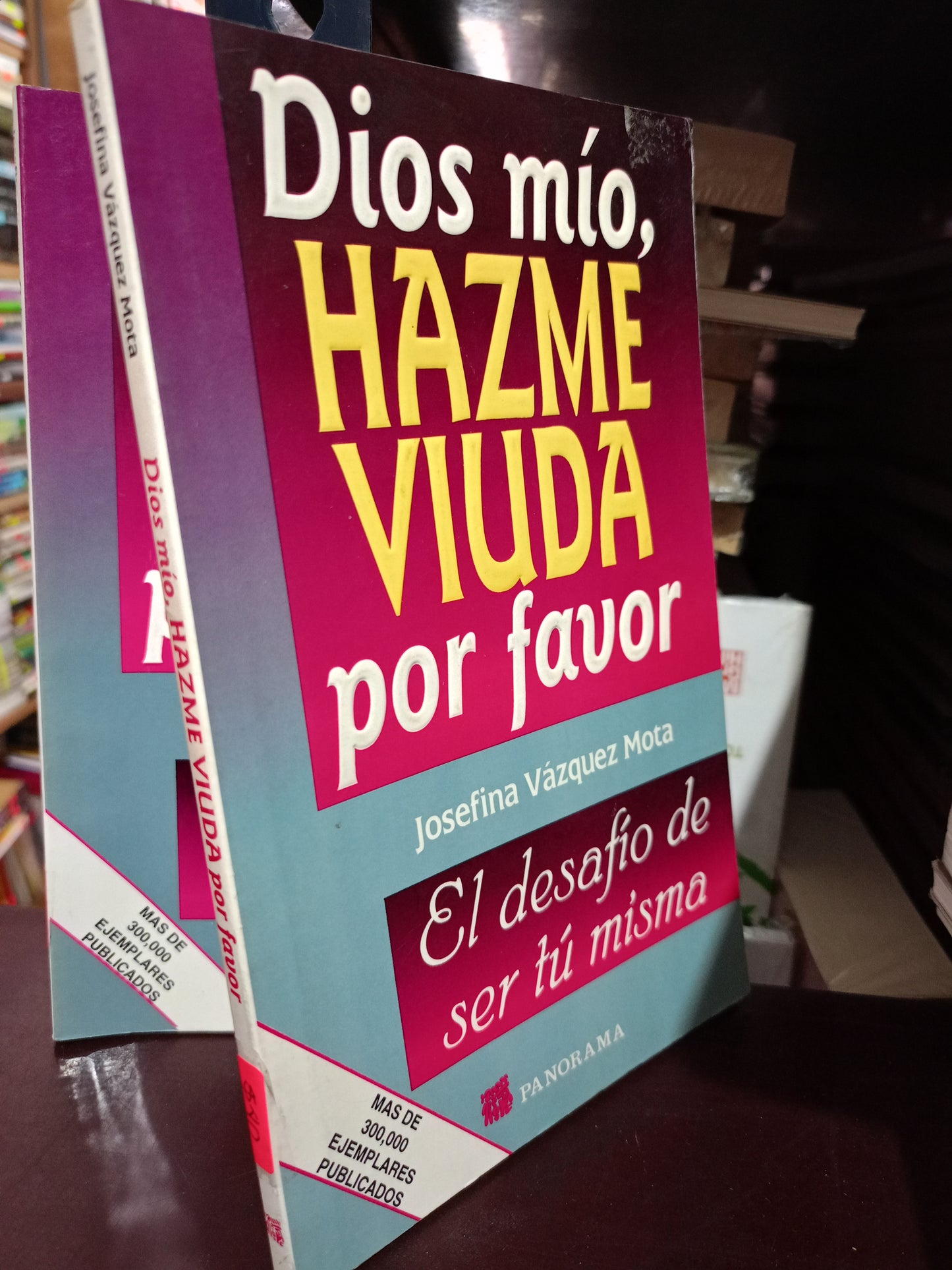 DIOS MÍO HAZME VIUDA POR FAVOR JOSEFINA VÁZQUEZ MOTA USADO S.PERSONAL LITERARIO #305
