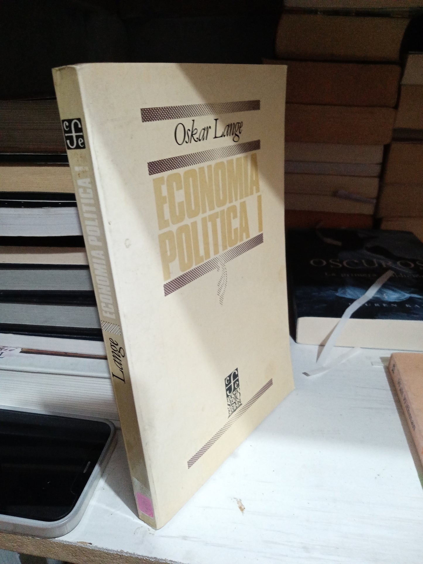 ECONOMIA POLITICA I POR OSKAR LANGE USADO ADMINISTRACION JUAREZ