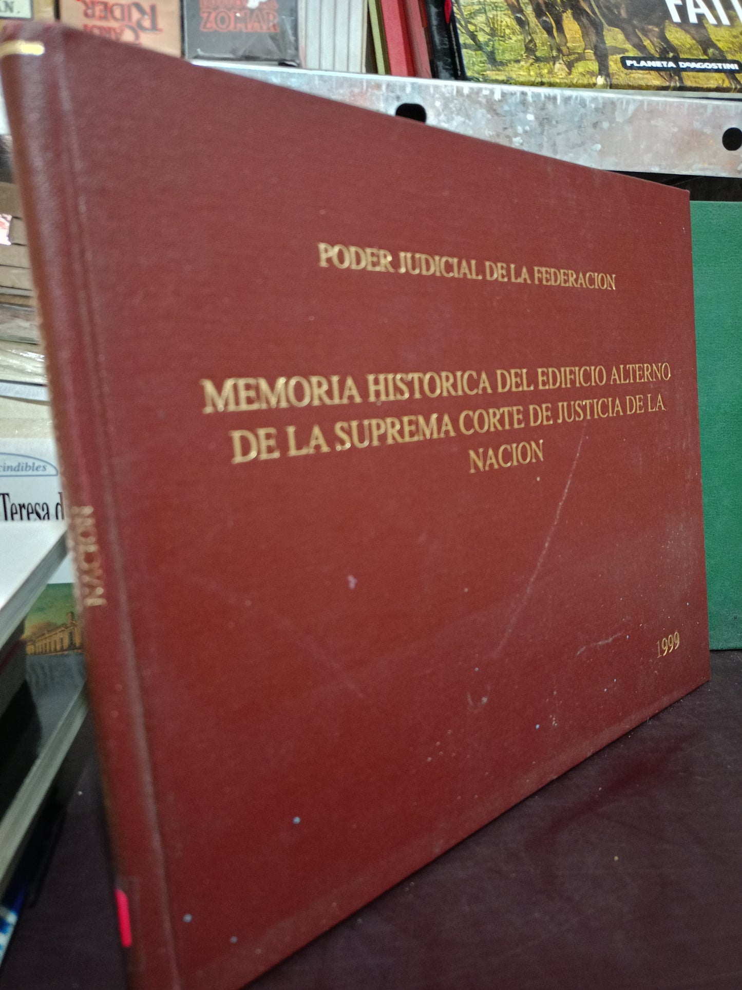MEMORIA HISTORICA DEL EDIFICIO ALTERNO DE LA SUPREMA CORTE DE JUSTICIA DE LA NACION USADO HISTORIA LITERARIO 305