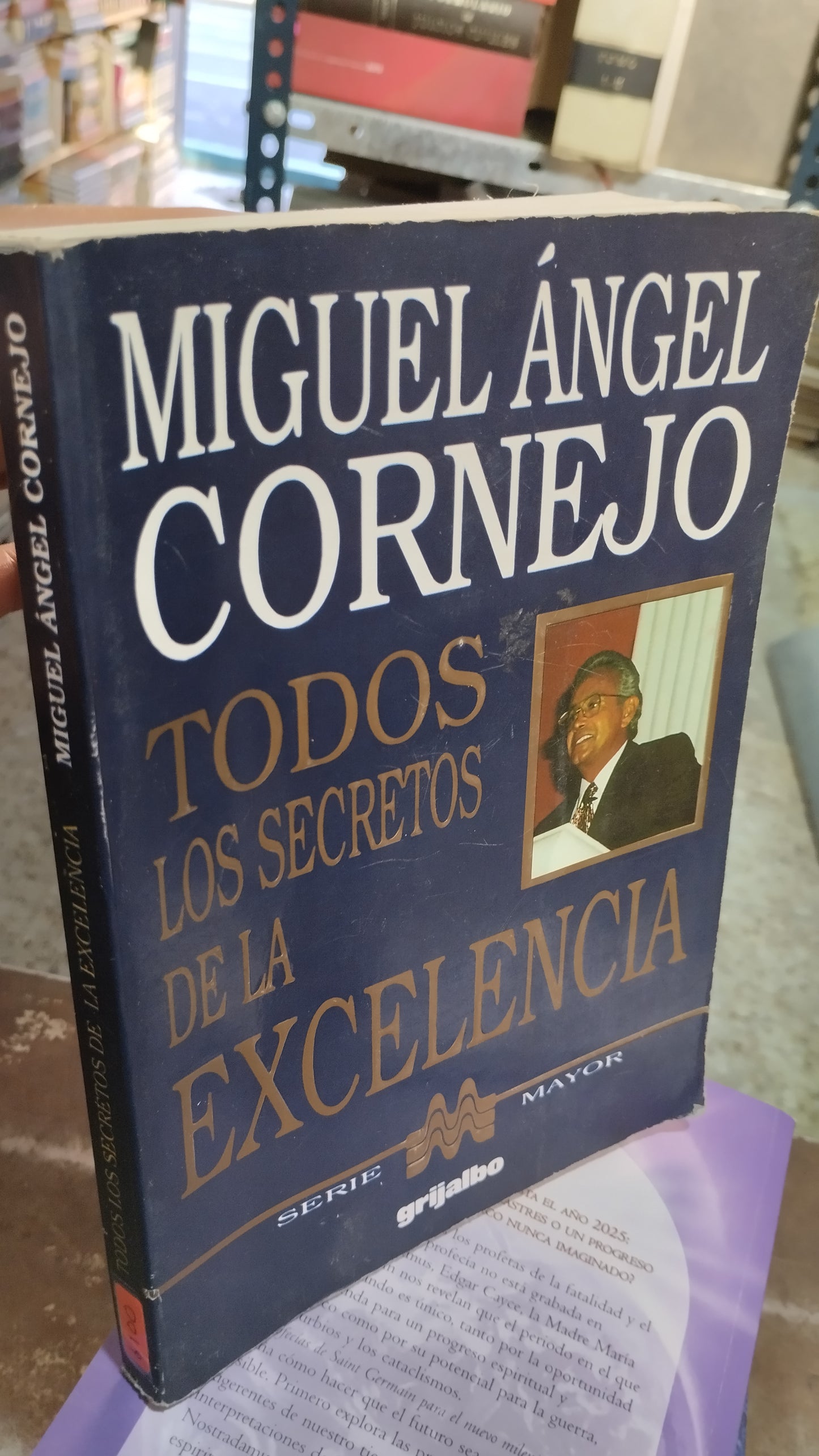 TODOS LOS SECRETOS DE LA EXCENLENCIA POR MIGUEL ANGEL CORNEJO LIBRO USADO SUPERACION PERSONAL ALDAMA