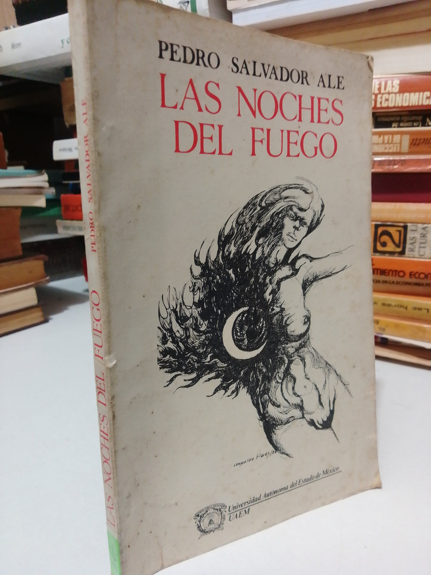 LAS NOCHES DEL FUEGO POR PEDRO SALVADOR ALE USADO POESIA JUAREZ